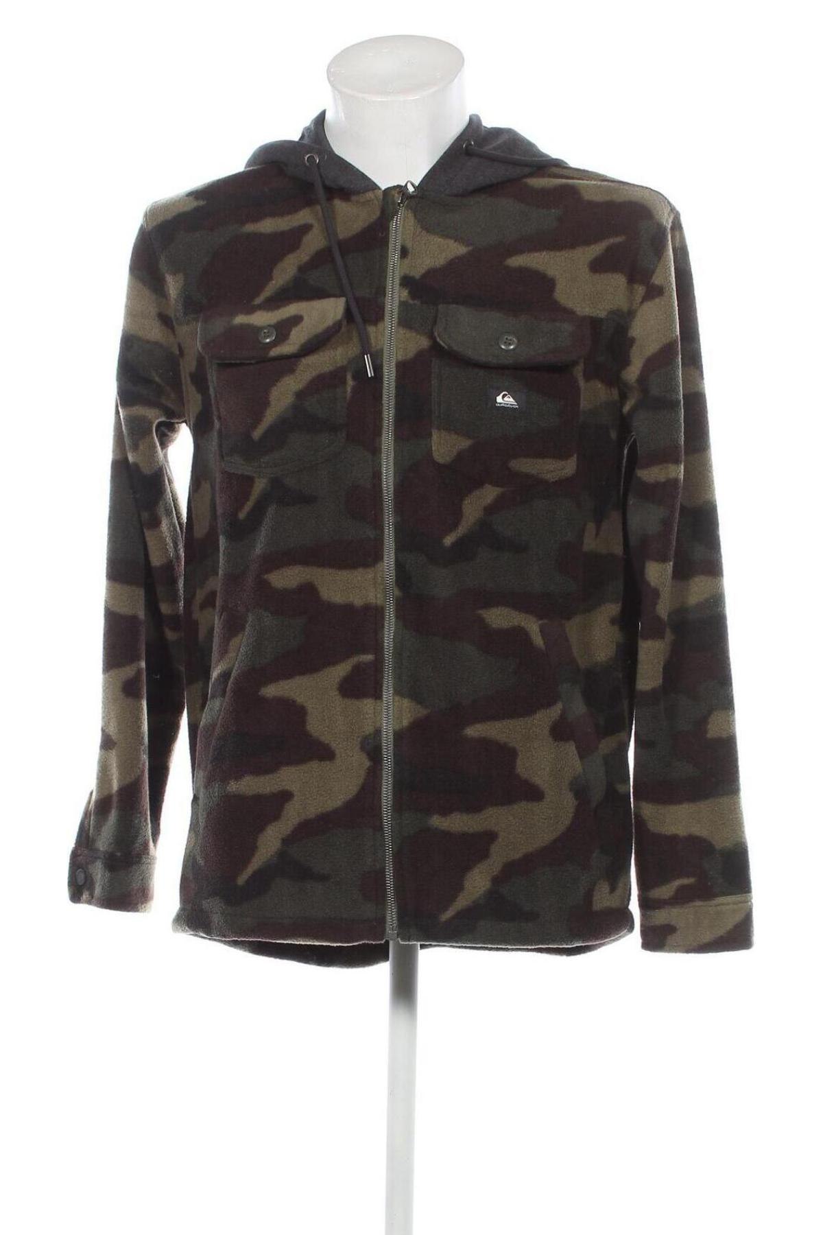 Herren Fleece Sweatshirt  Quiksilver, Größe M, Farbe Mehrfarbig, Preis 16,78 €