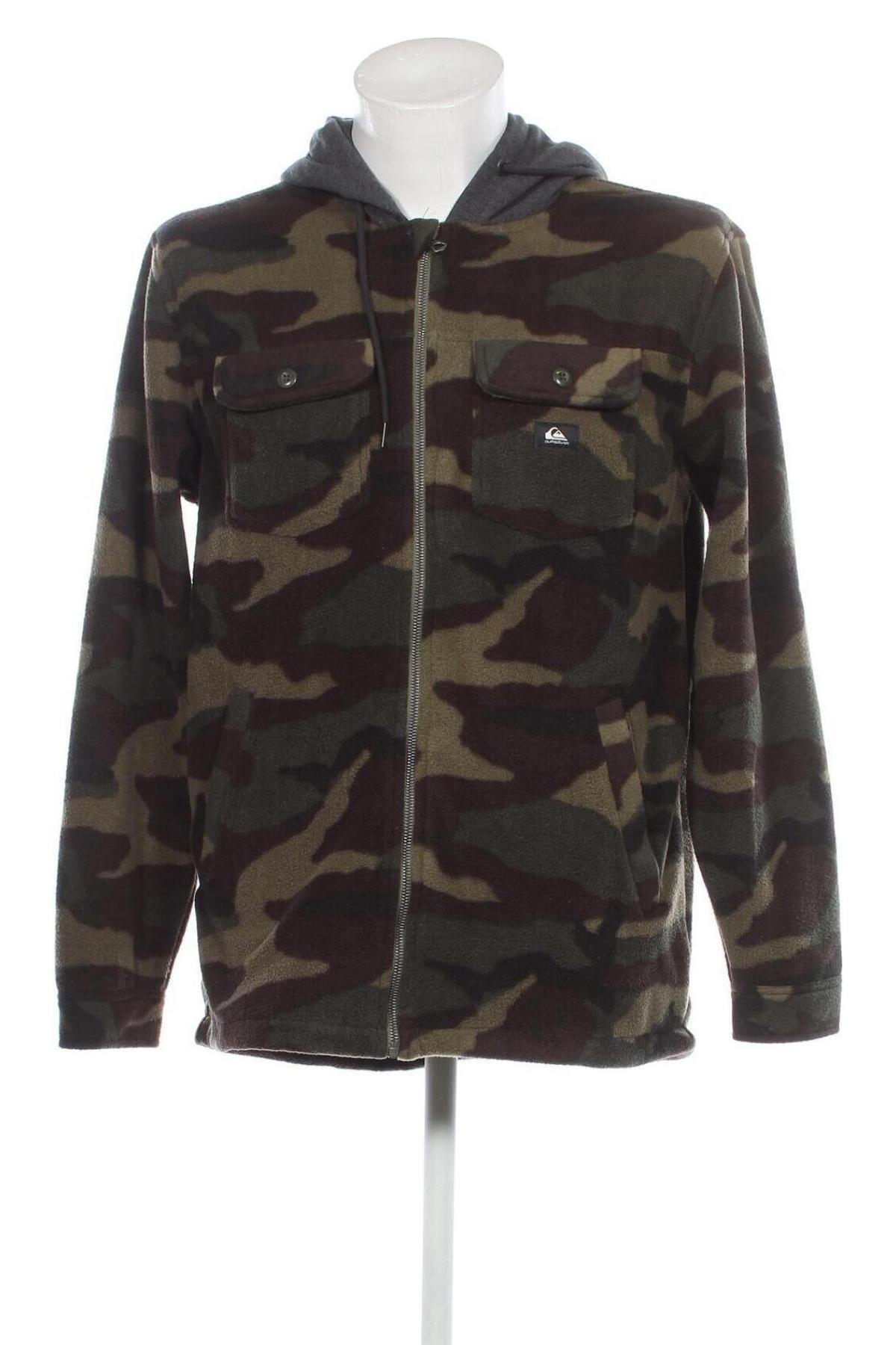Herren Fleece Sweatshirt  Quiksilver, Größe L, Farbe Mehrfarbig, Preis 16,78 €