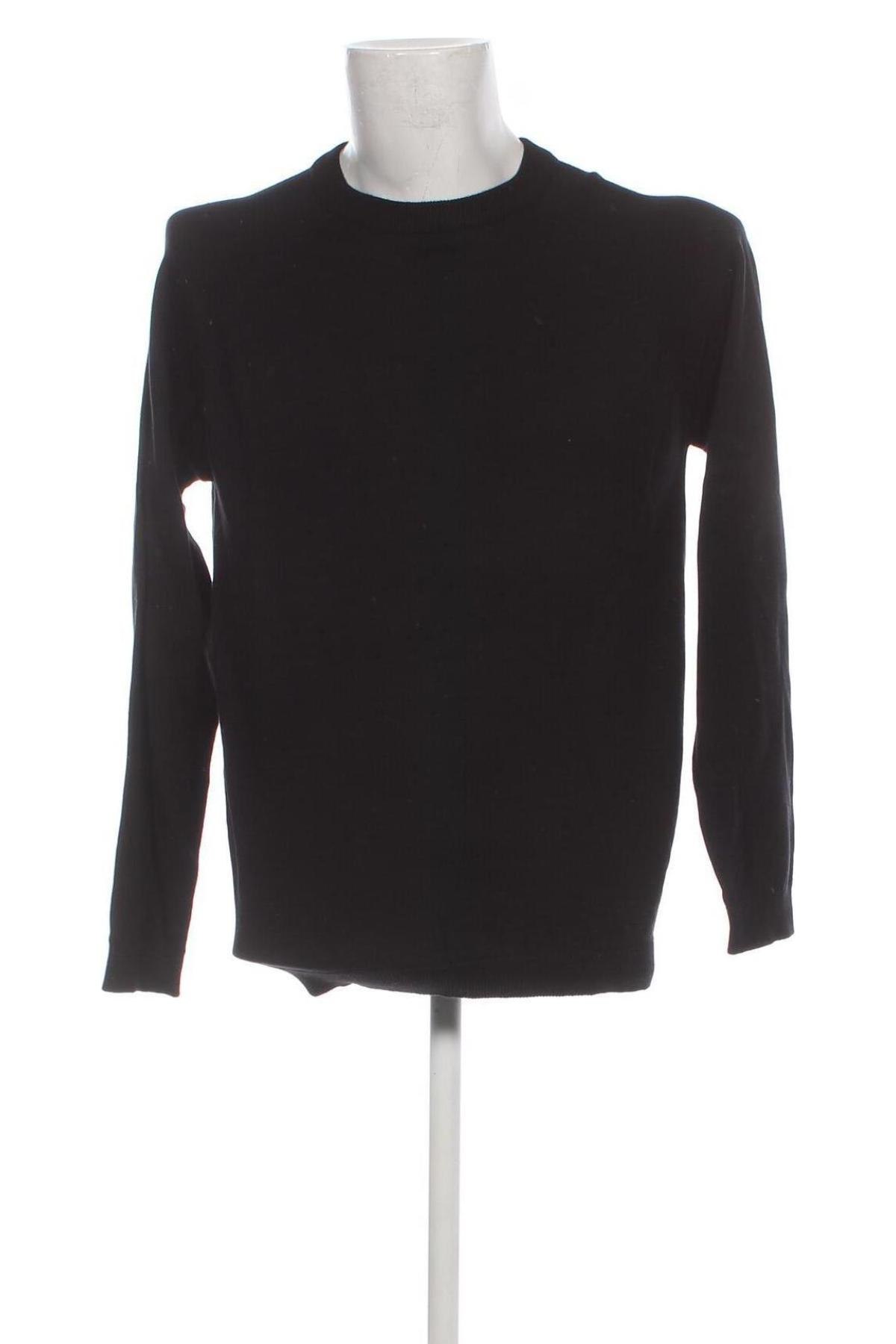 Мъжки пуловер, Размер M, Цвят Черен, Цена 21,16 лв.