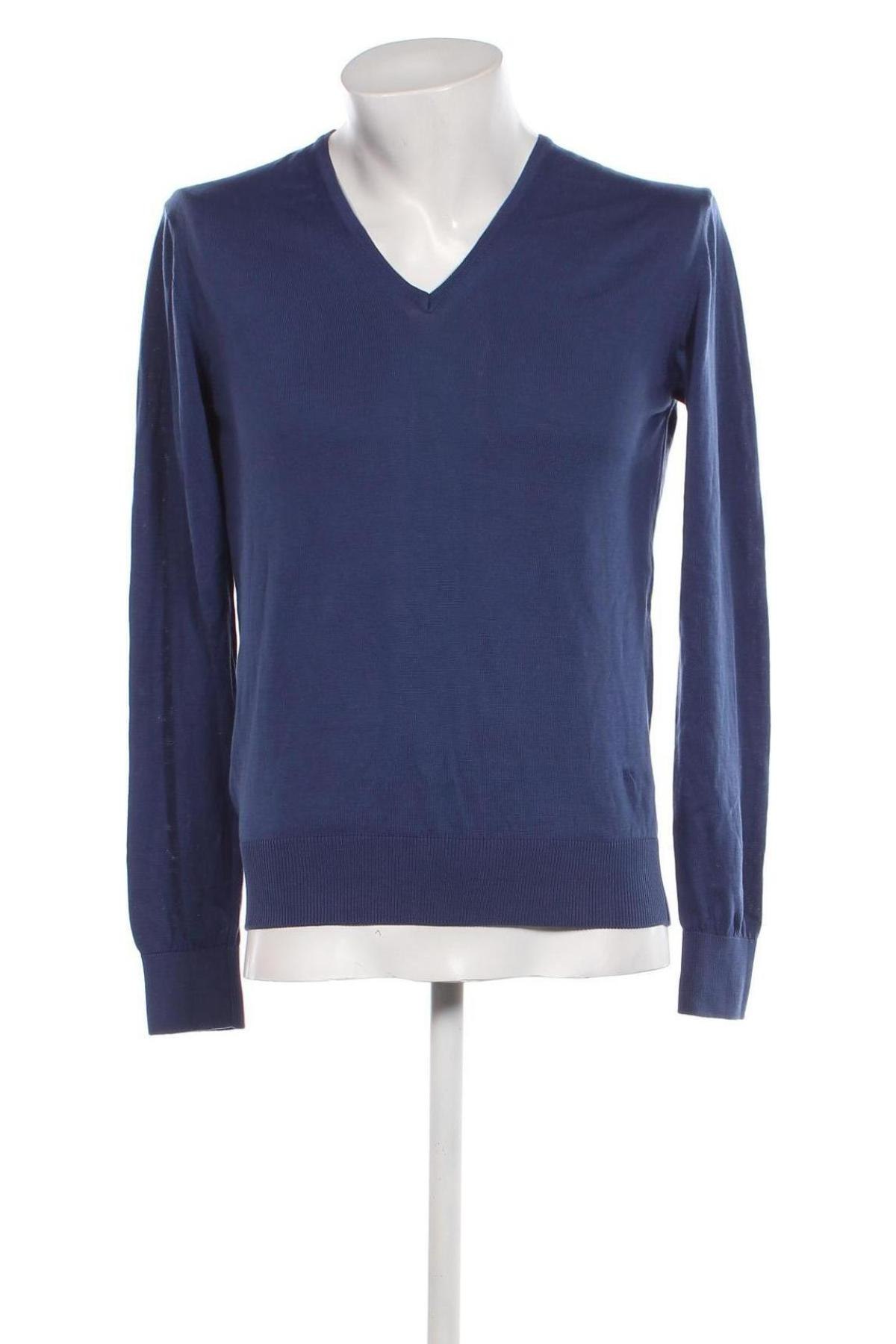 Ανδρικό πουλόβερ, Μέγεθος M, Χρώμα Μπλέ, Τιμή 24,91 €