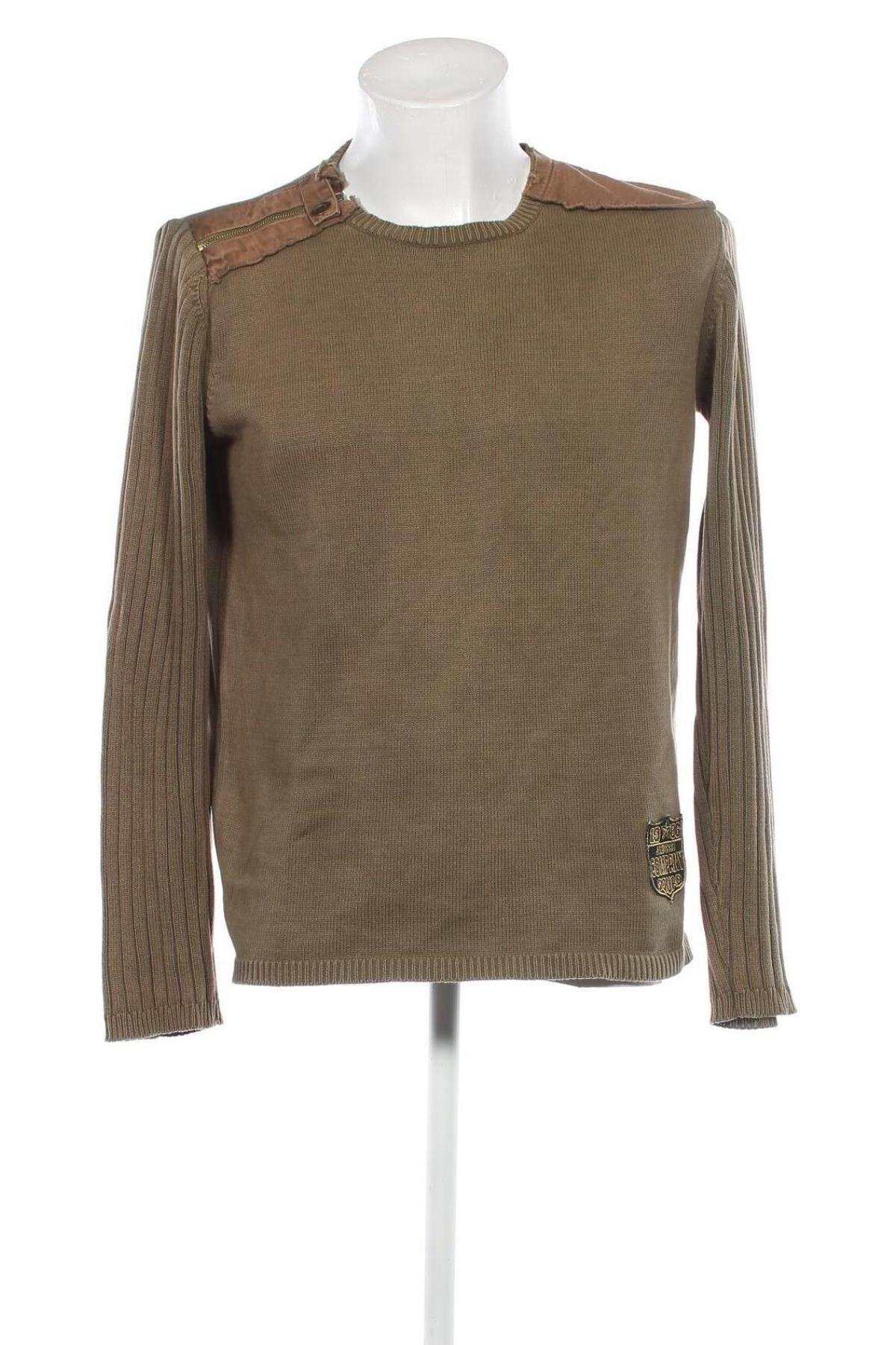 Herrenpullover, Größe M, Farbe Grün, Preis 4,04 €