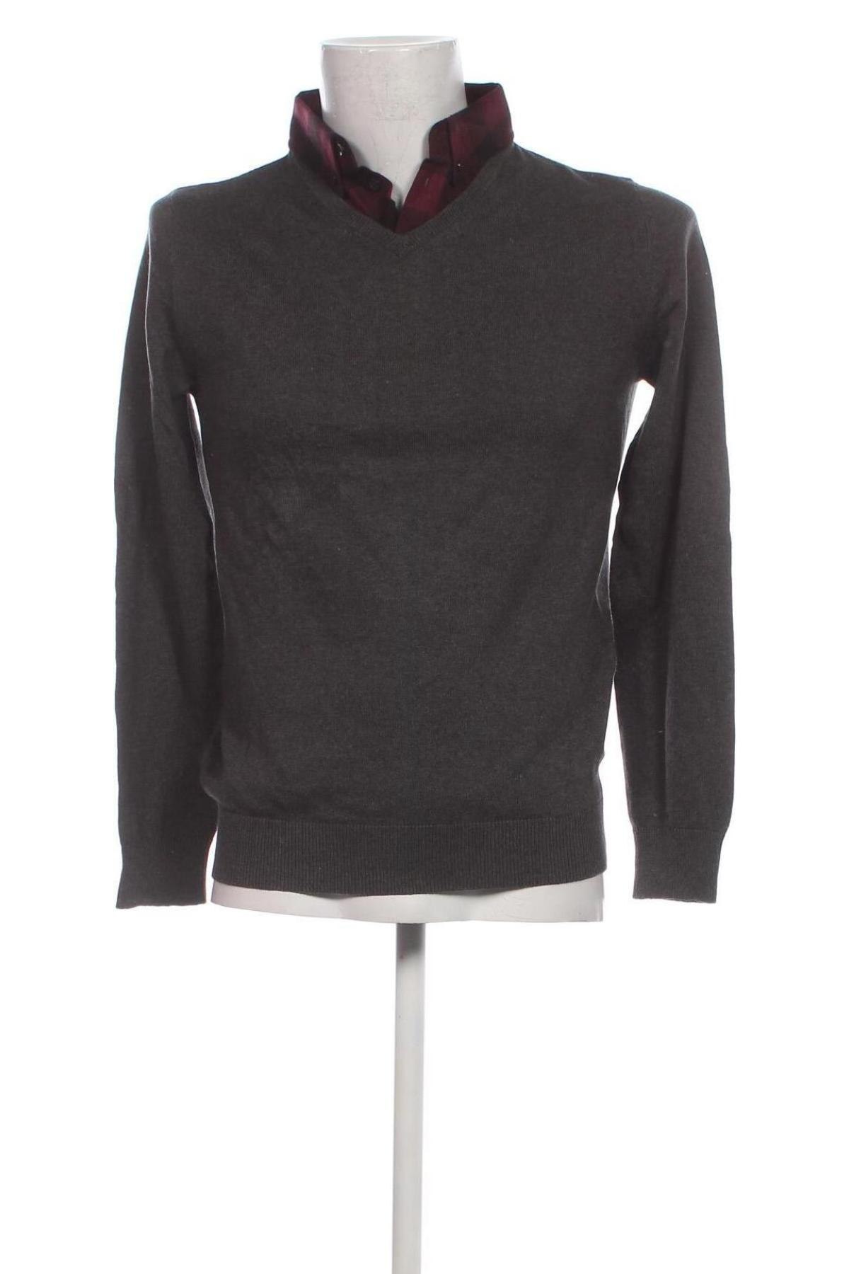 Ανδρικό πουλόβερ, Μέγεθος S, Χρώμα Γκρί, Τιμή 7,36 €