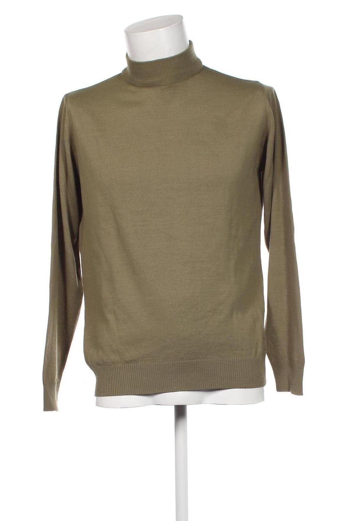 Ανδρικό πουλόβερ, Μέγεθος L, Χρώμα Πράσινο, Τιμή 9,15 €