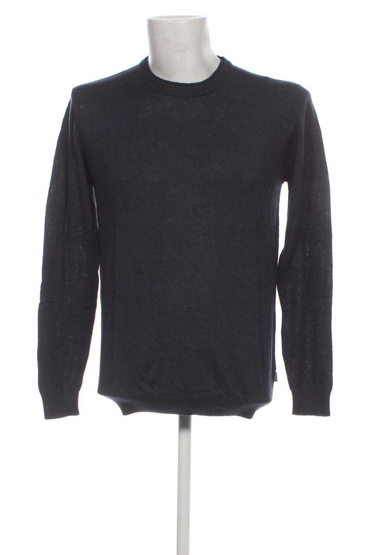 Ανδρικό πουλόβερ ! Solid, Μέγεθος L, Χρώμα Μπλέ, Τιμή 15,88 €