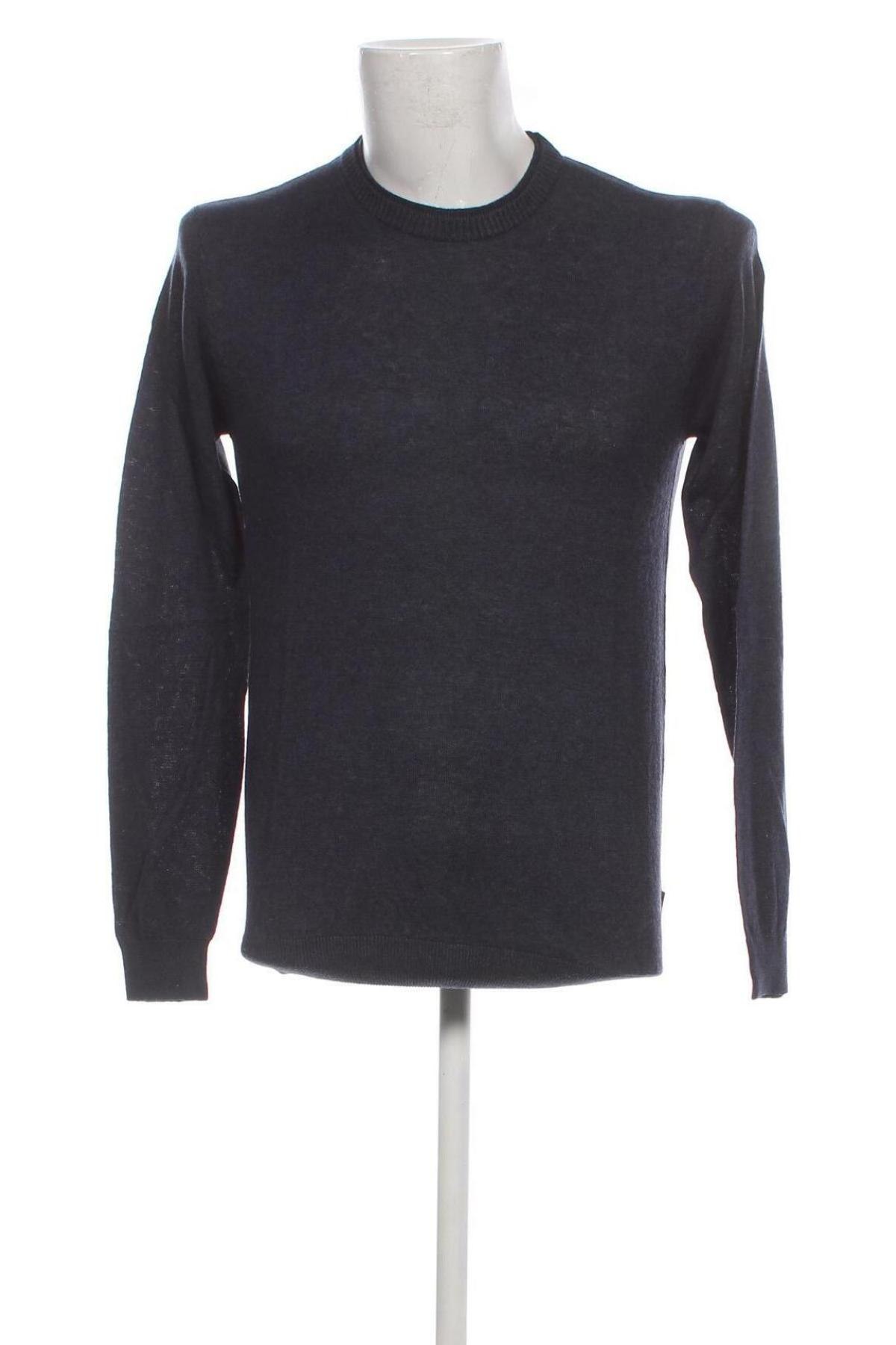 Ανδρικό πουλόβερ ! Solid, Μέγεθος M, Χρώμα Μπλέ, Τιμή 15,88 €