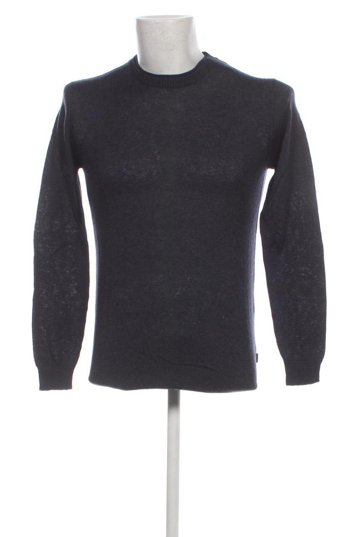 Ανδρικό πουλόβερ ! Solid, Μέγεθος S, Χρώμα Μπλέ, Τιμή 15,88 €