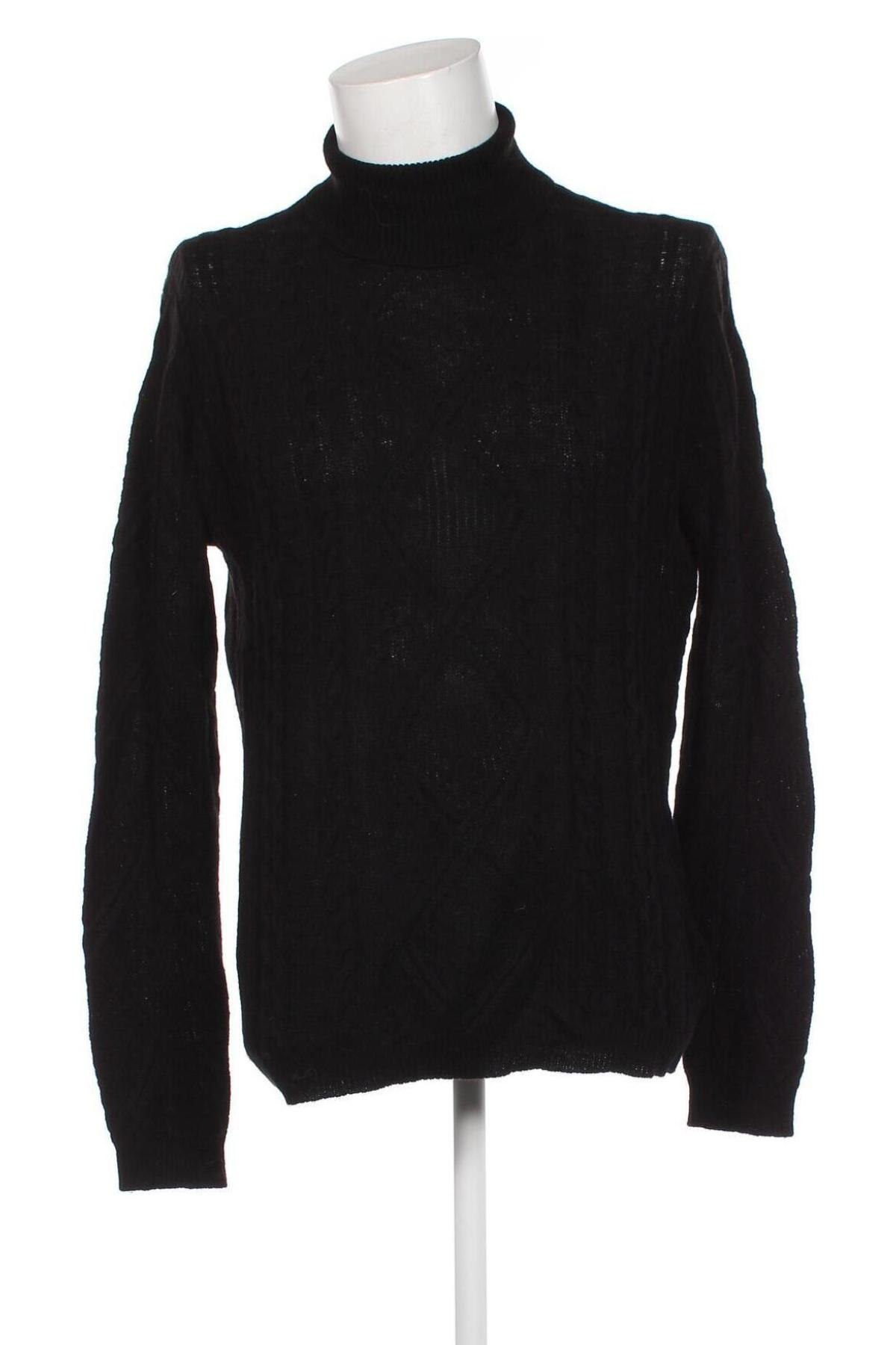 Ανδρικό πουλόβερ ASOS, Μέγεθος L, Χρώμα Μαύρο, Τιμή 8,83 €