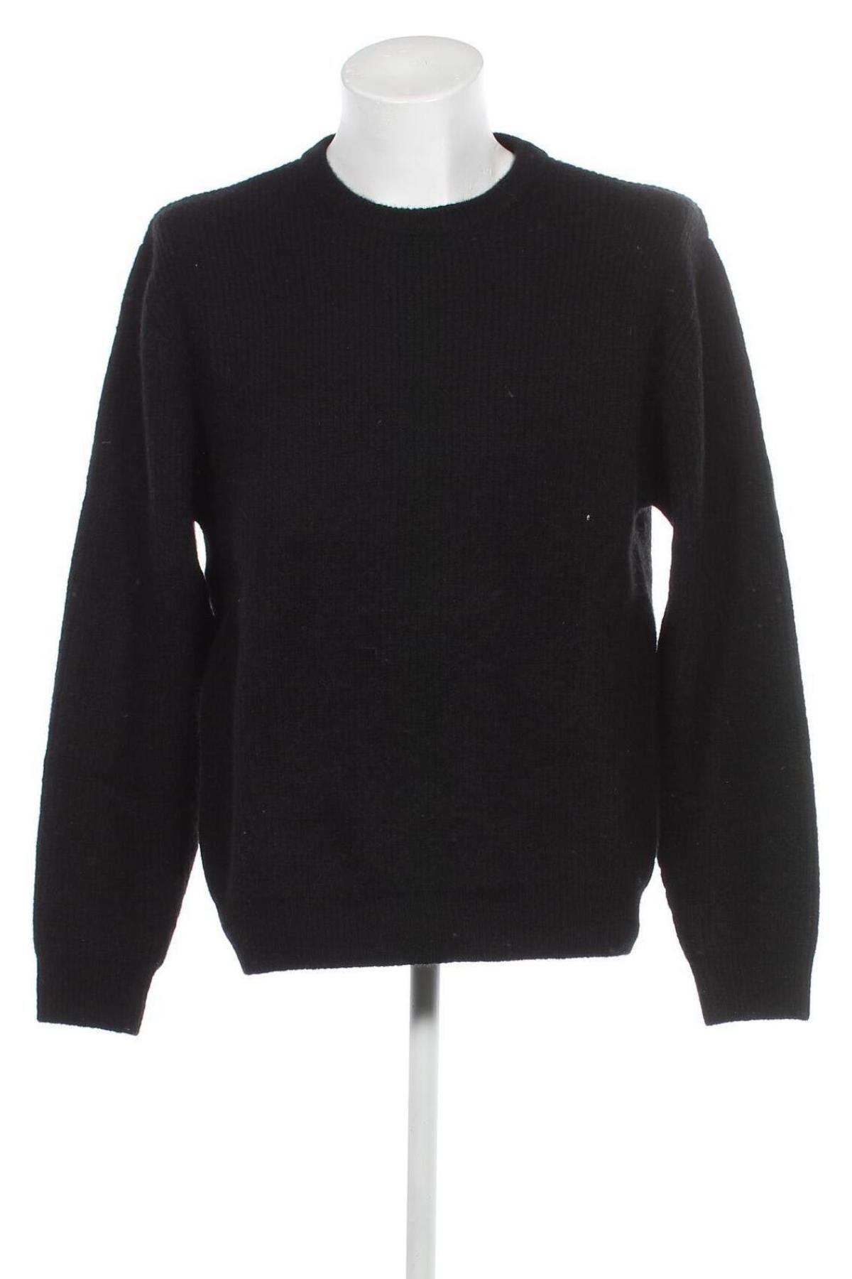 Мъжки пуловер About You, Размер M, Цвят Черен, Цена 24,80 лв.