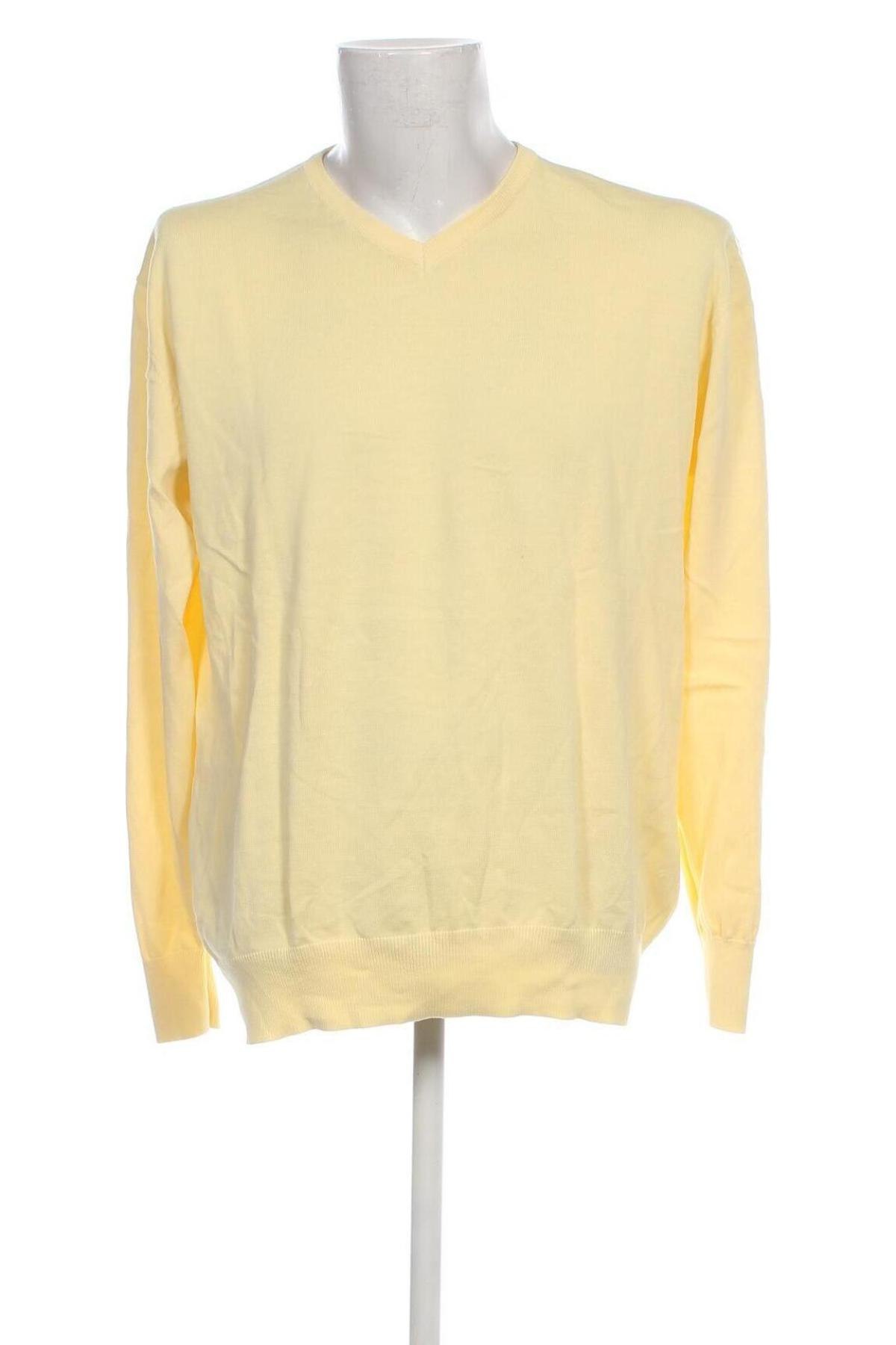 Ανδρικό πουλόβερ Angelo Litrico, Μέγεθος XXL, Χρώμα Κίτρινο, Τιμή 17,94 €