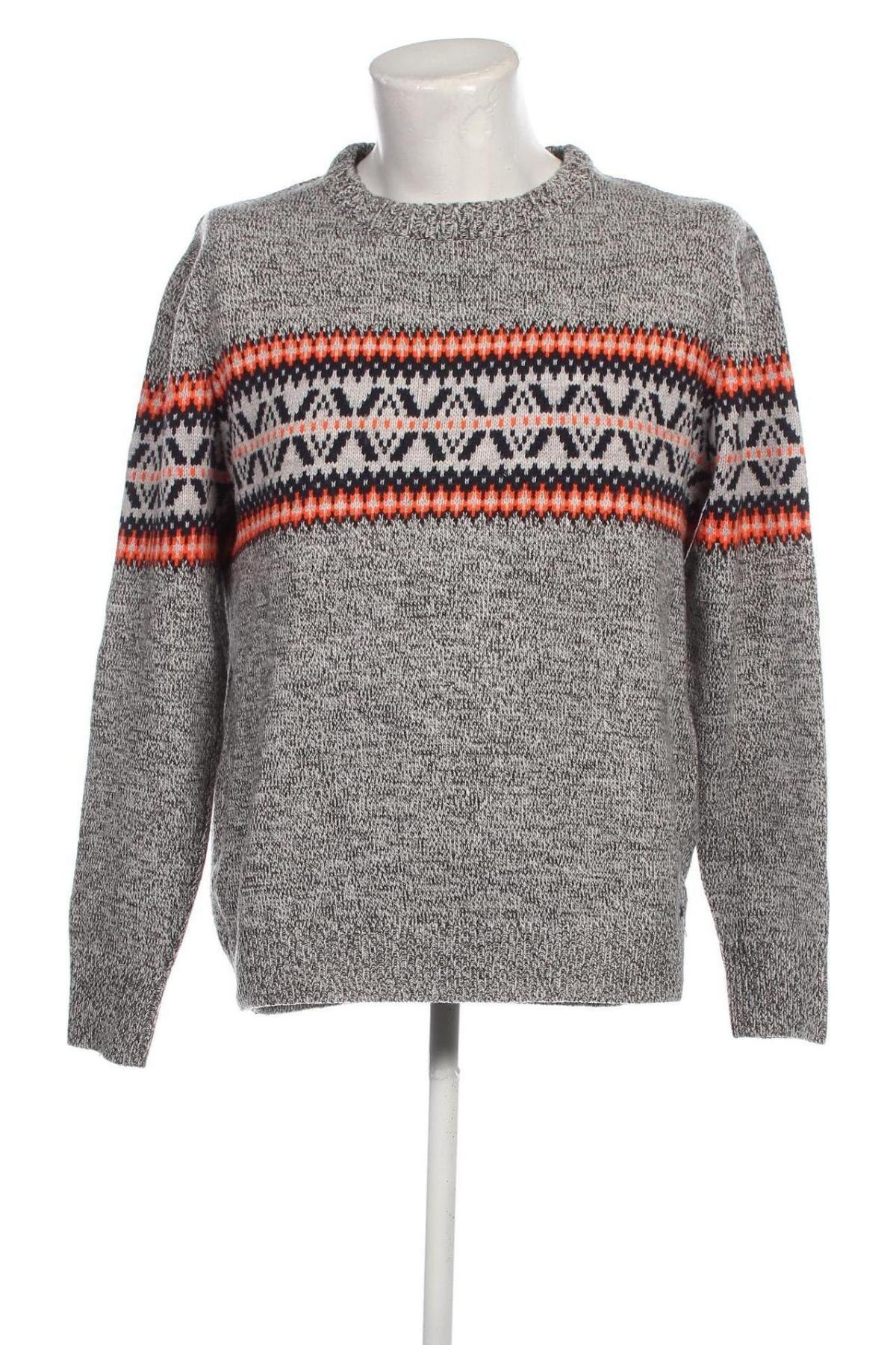 Мъжки пуловер Angelo Litrico, Размер XL, Цвят Многоцветен, Цена 13,92 лв.