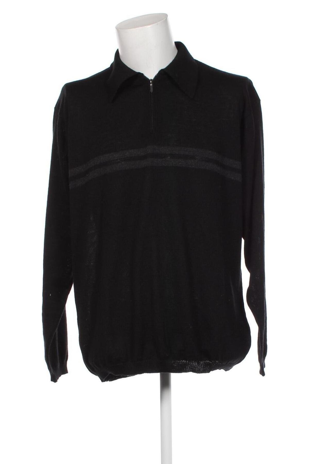 Ανδρικό πουλόβερ Angelo Litrico, Μέγεθος XL, Χρώμα Μαύρο, Τιμή 7,53 €