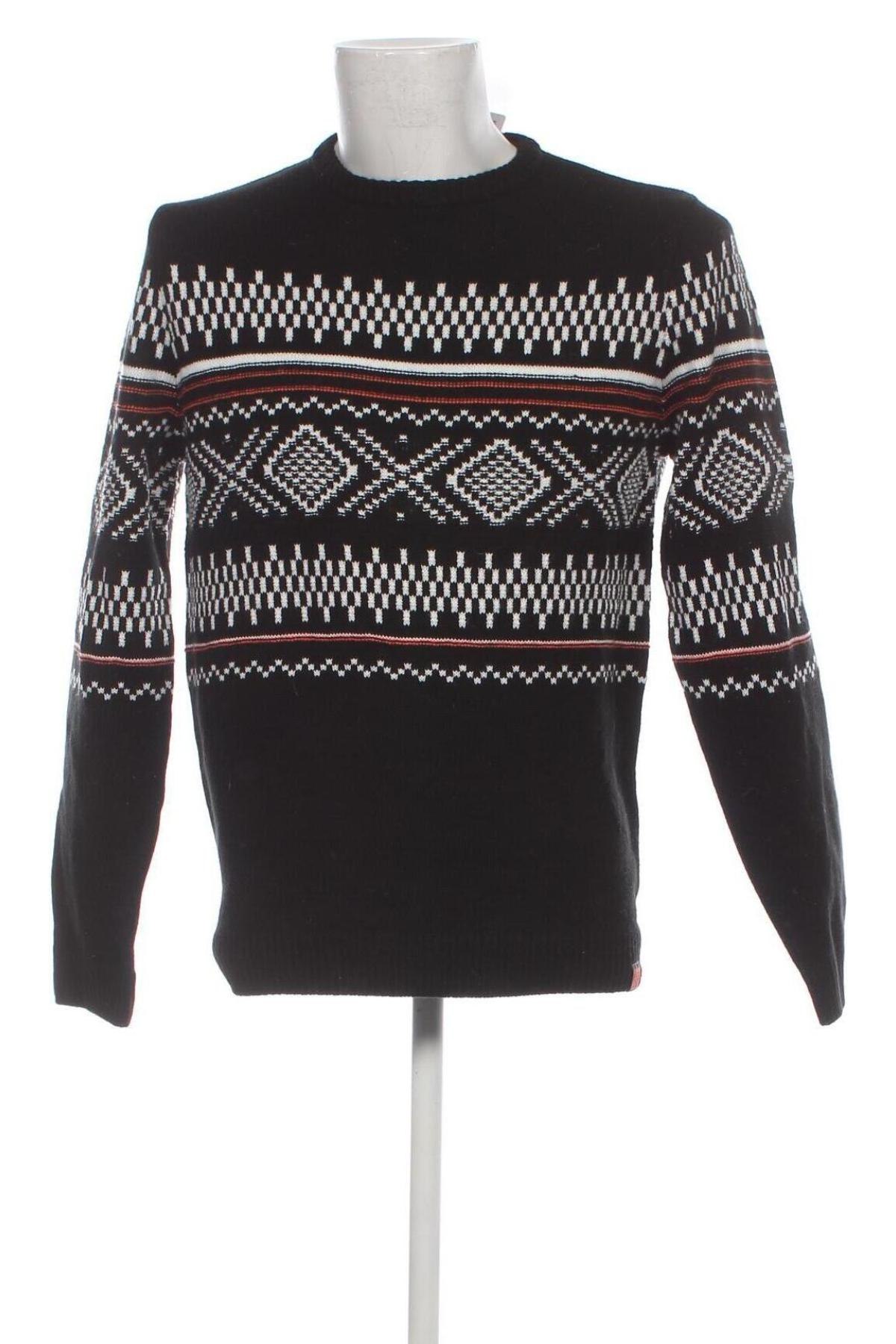 Мъжки пуловер Angelo Litrico, Размер M, Цвят Черен, Цена 14,79 лв.