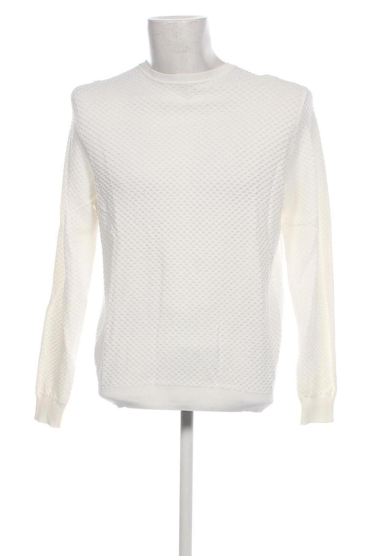 Ανδρικό πουλόβερ Antony Morato, Μέγεθος L, Χρώμα Λευκό, Τιμή 18,76 €