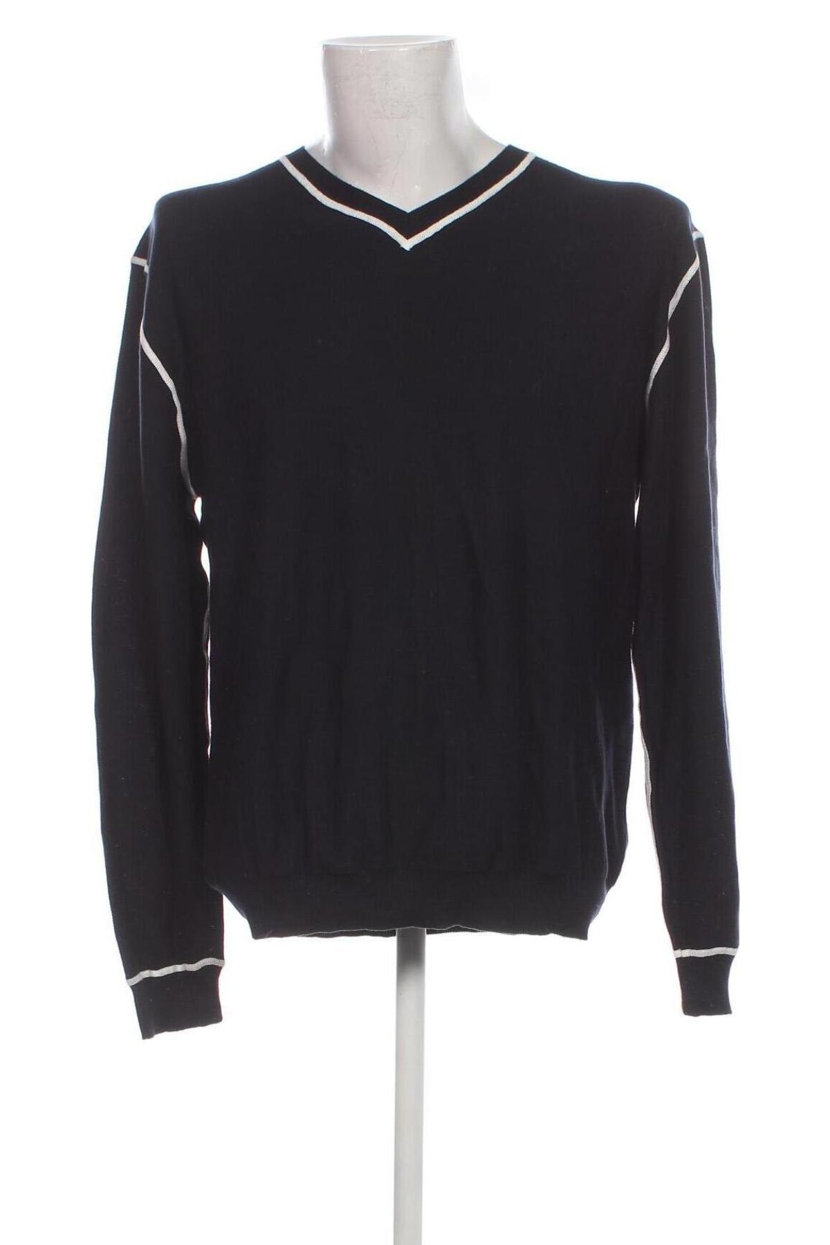 Ανδρικό πουλόβερ Atlant, Μέγεθος 3XL, Χρώμα Μπλέ, Τιμή 14,23 €