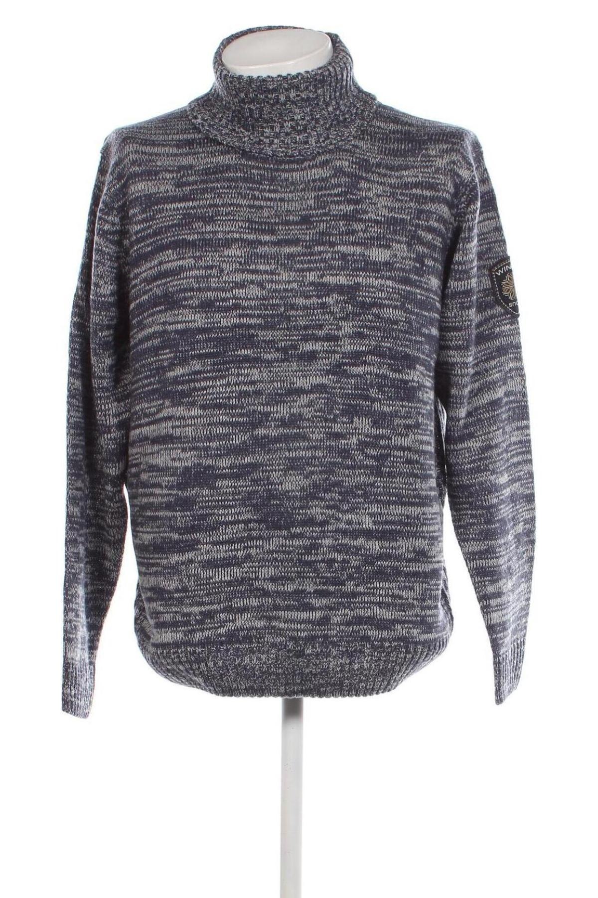 Мъжки пуловер Atlas For Men, Размер XL, Цвят Син, Цена 13,92 лв.