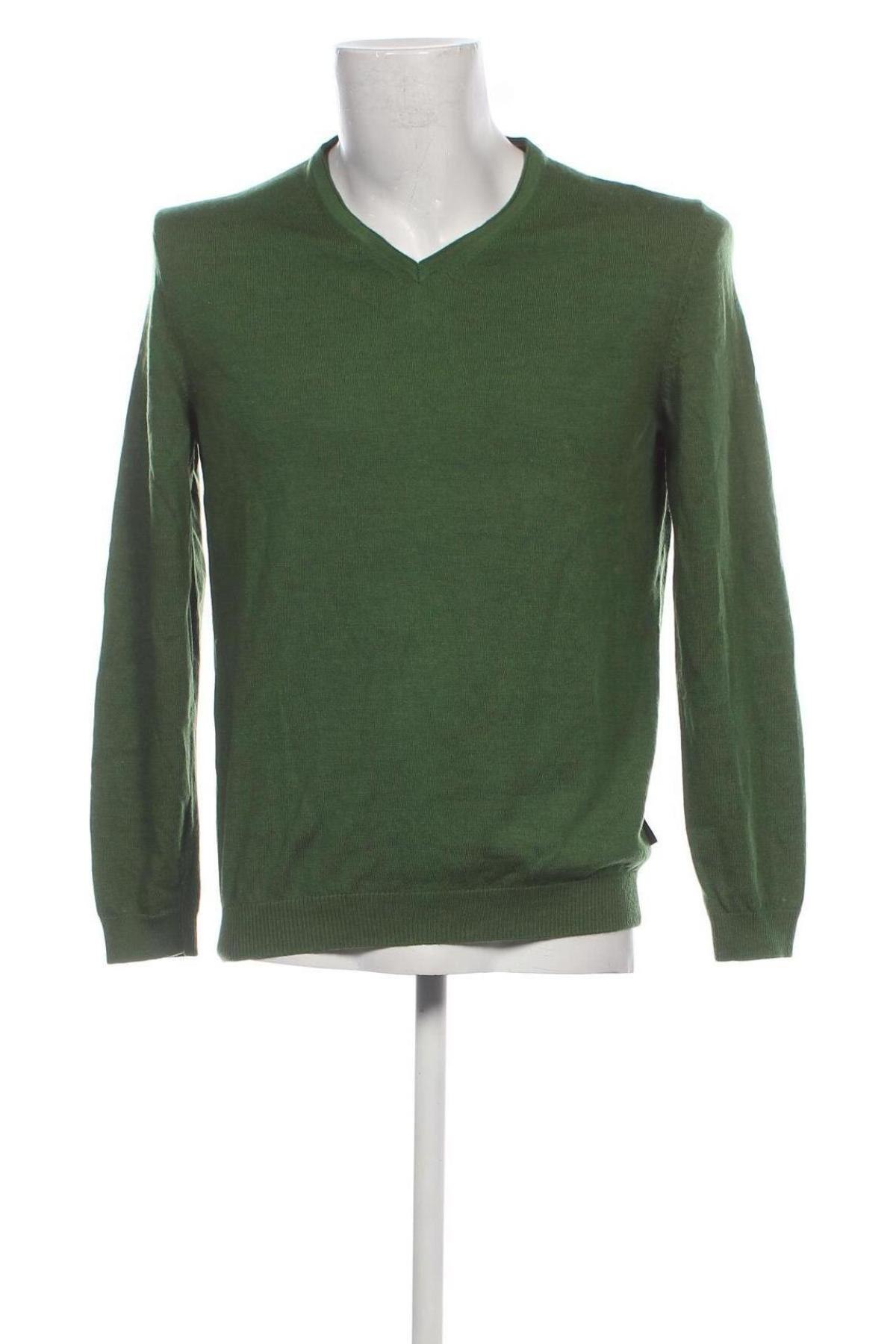 Pánsky sveter  BOSS, Veľkosť M, Farba Zelená, Cena  66,03 €