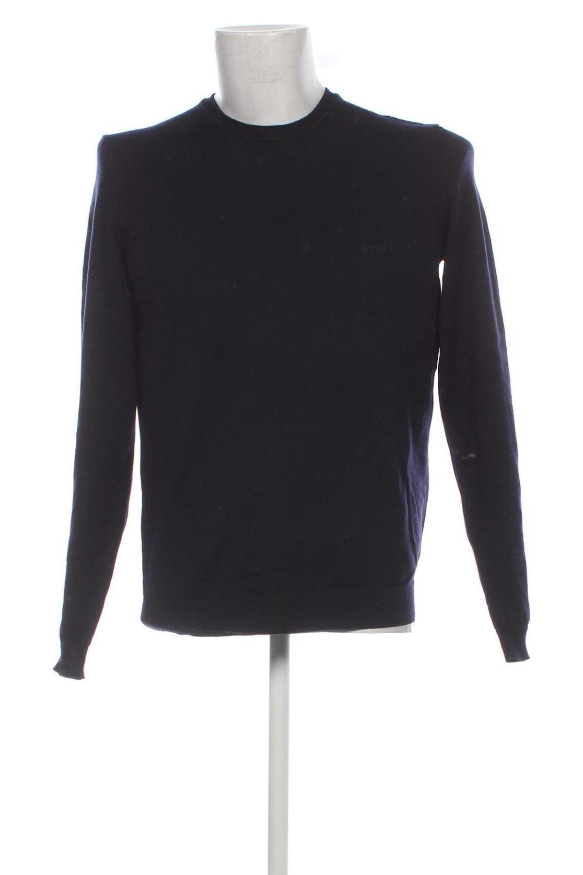 Pánsky sveter  BOSS, Veľkosť L, Farba Modrá, Cena  69,91 €