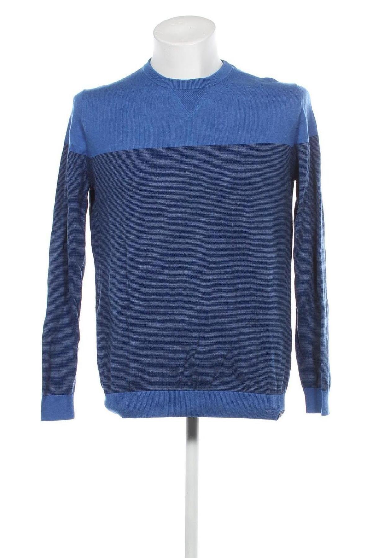 Ανδρικό πουλόβερ Basefield, Μέγεθος L, Χρώμα Μπλέ, Τιμή 21,03 €
