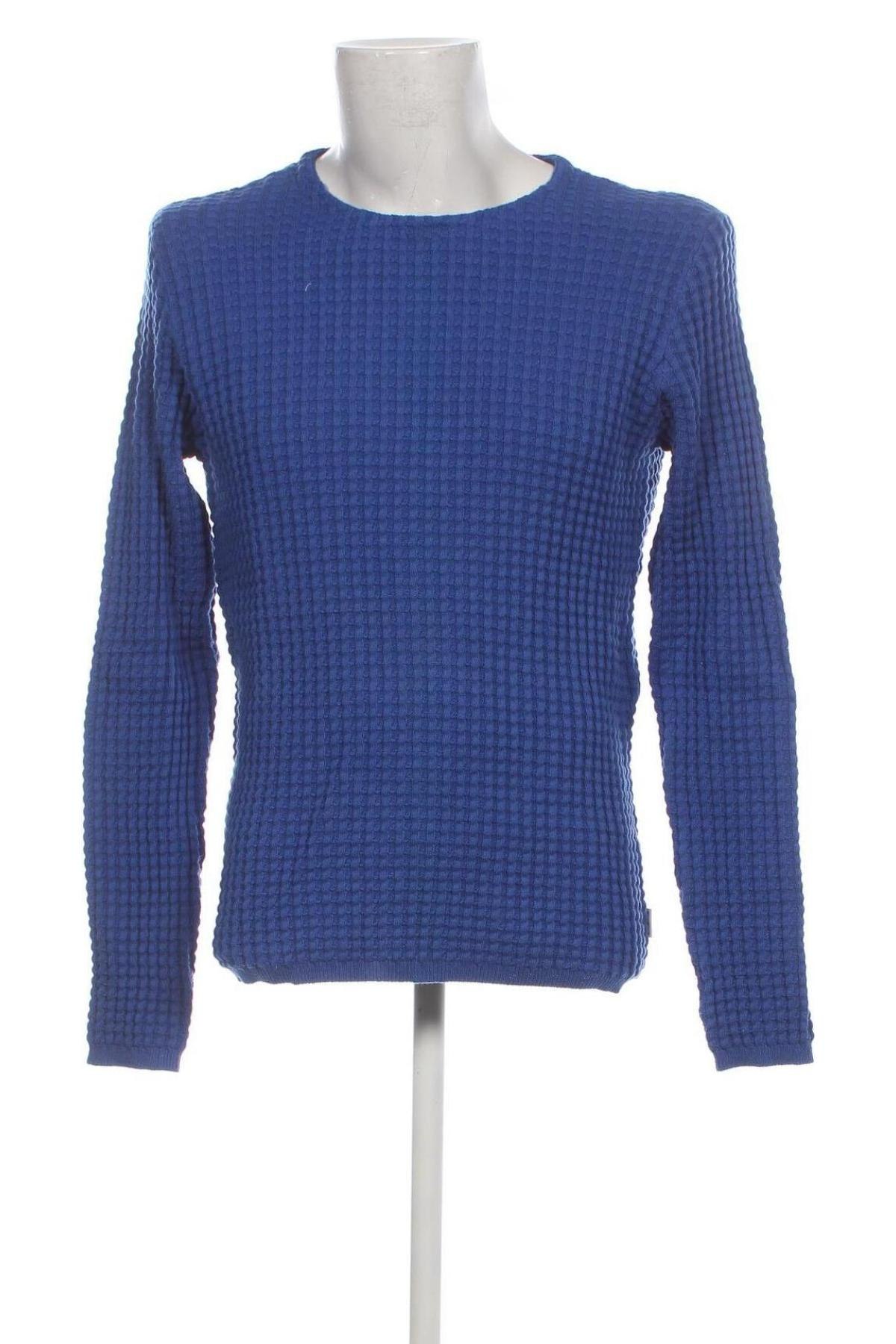 Ανδρικό πουλόβερ Bellfield, Μέγεθος M, Χρώμα Μπλέ, Τιμή 15,88 €