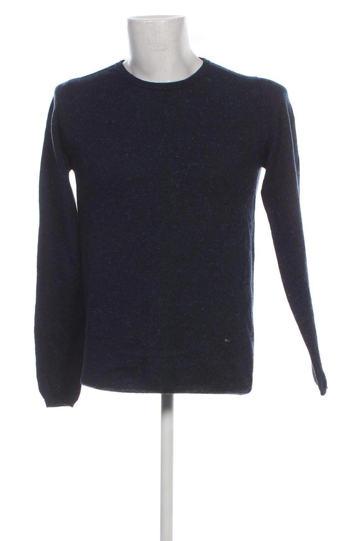 Мъжки пуловер Bertoni, Размер L, Цвят Син, Цена 31,00 лв.