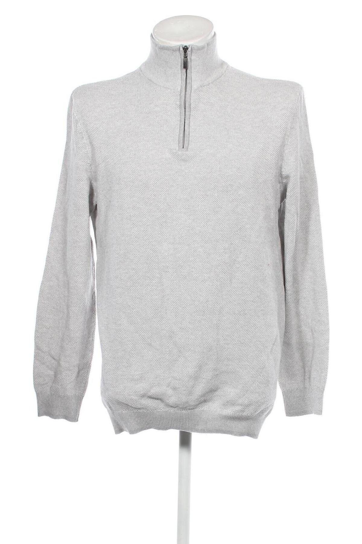 Ανδρικό πουλόβερ Bexleys, Μέγεθος XL, Χρώμα Γκρί, Τιμή 7,36 €