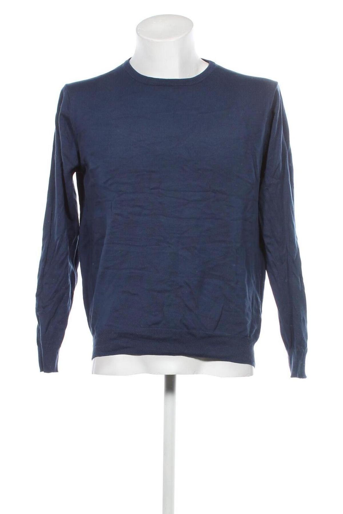 Ανδρικό πουλόβερ Bottega del Sarto, Μέγεθος XL, Χρώμα Μπλέ, Τιμή 11,68 €