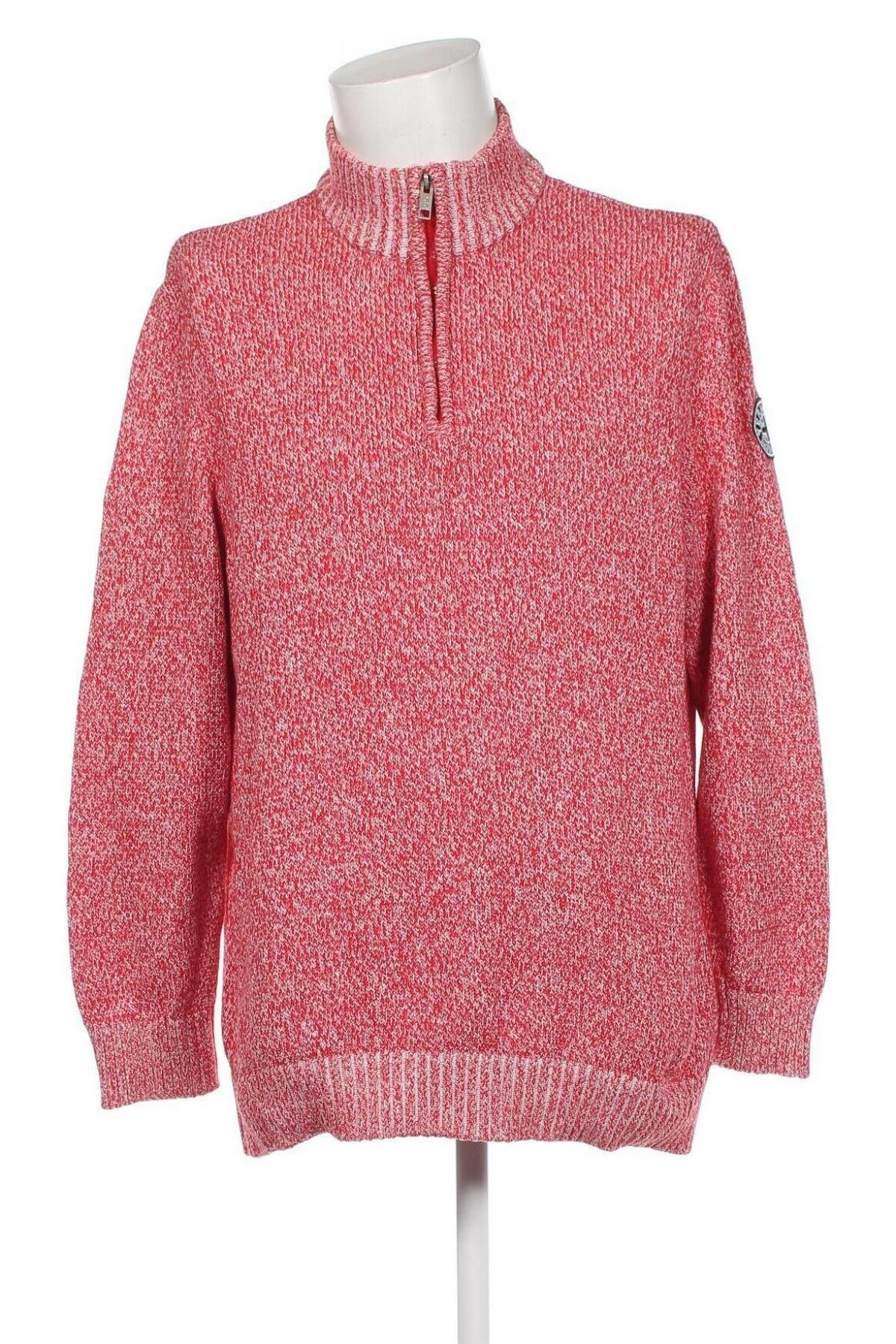 Мъжки пуловер Bpc Bonprix Collection, Размер XL, Цвят Червен, Цена 9,28 лв.