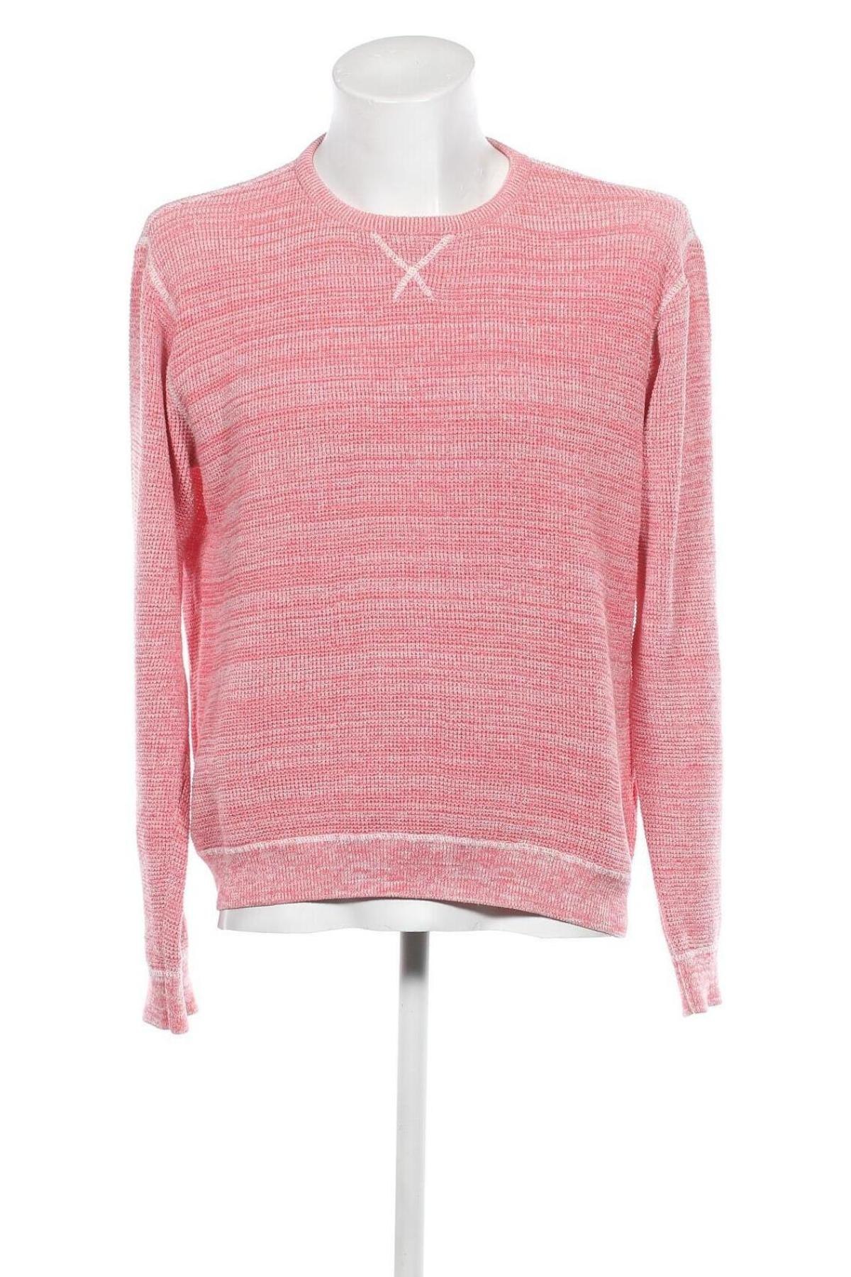 Мъжки пуловер Bpc Bonprix Collection, Размер L, Цвят Червен, Цена 15,66 лв.
