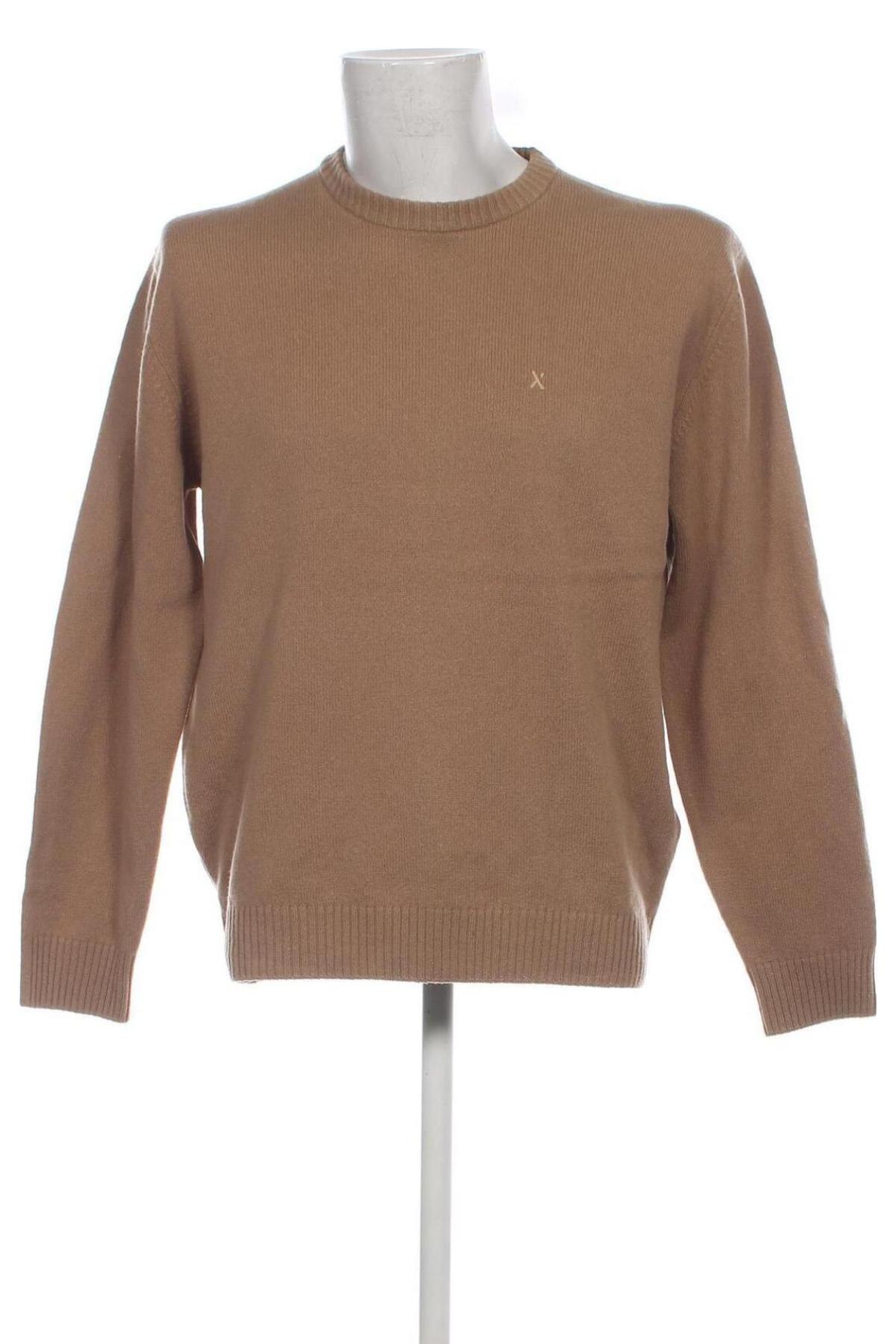 Ανδρικό πουλόβερ Brax, Μέγεθος L, Χρώμα Καφέ, Τιμή 23,01 €
