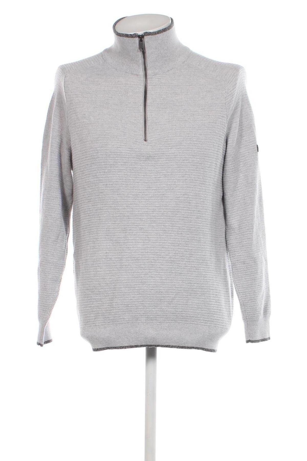 Herrenpullover C&A, Größe L, Farbe Grau, Preis € 6,46