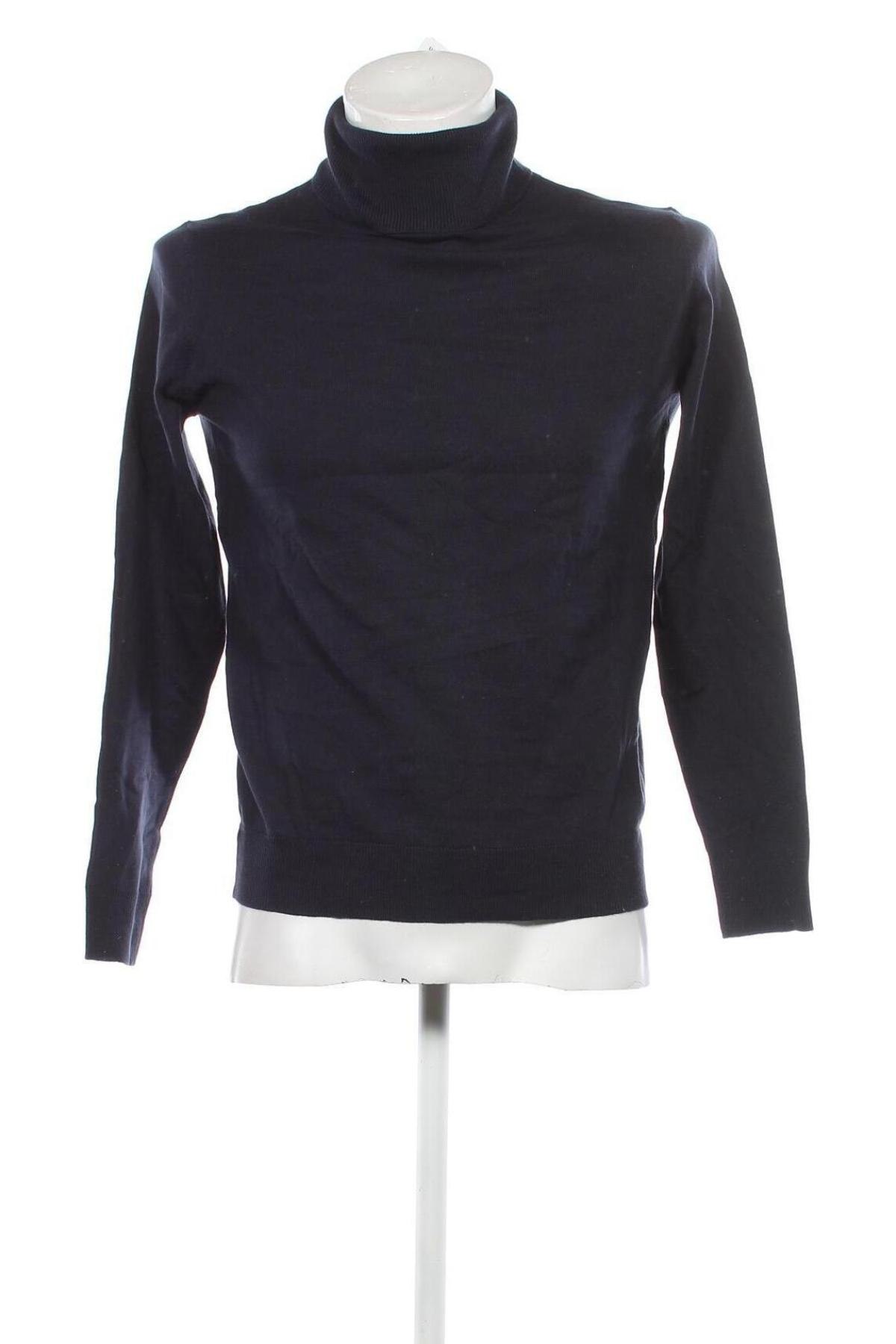 Мъжки пуловер C&A, Размер L, Цвят Син, Цена 13,92 лв.