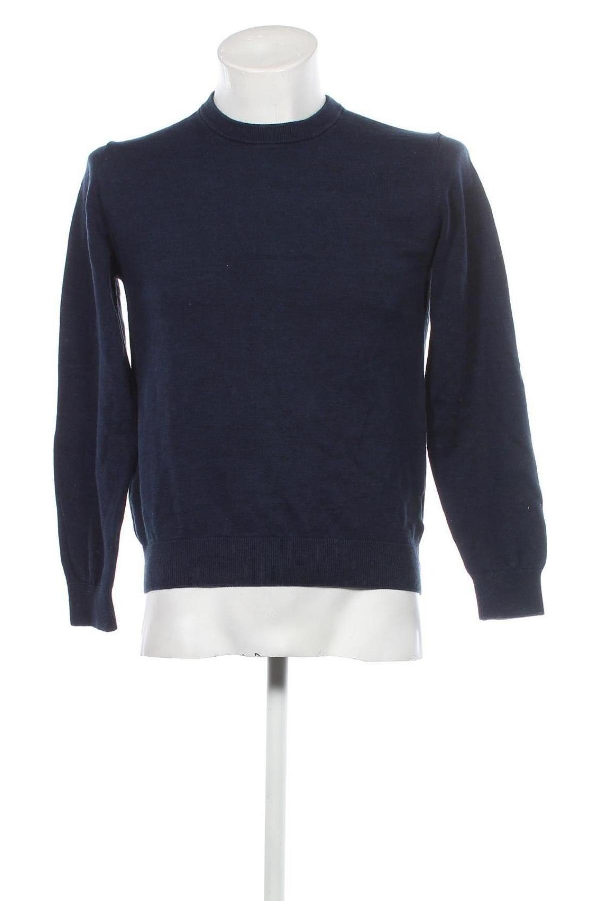 Мъжки пуловер C&A, Размер M, Цвят Син, Цена 13,92 лв.