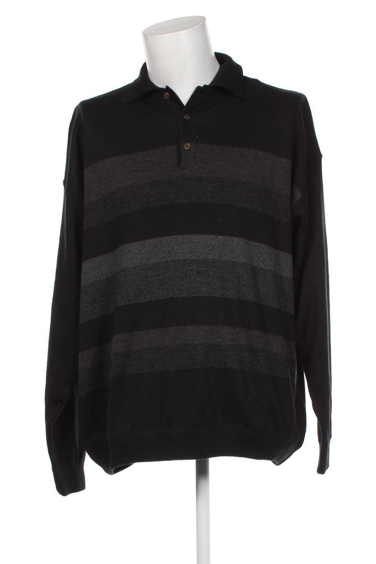 Мъжки пуловер Canda, Размер XXL, Цвят Черен, Цена 14,79 лв.