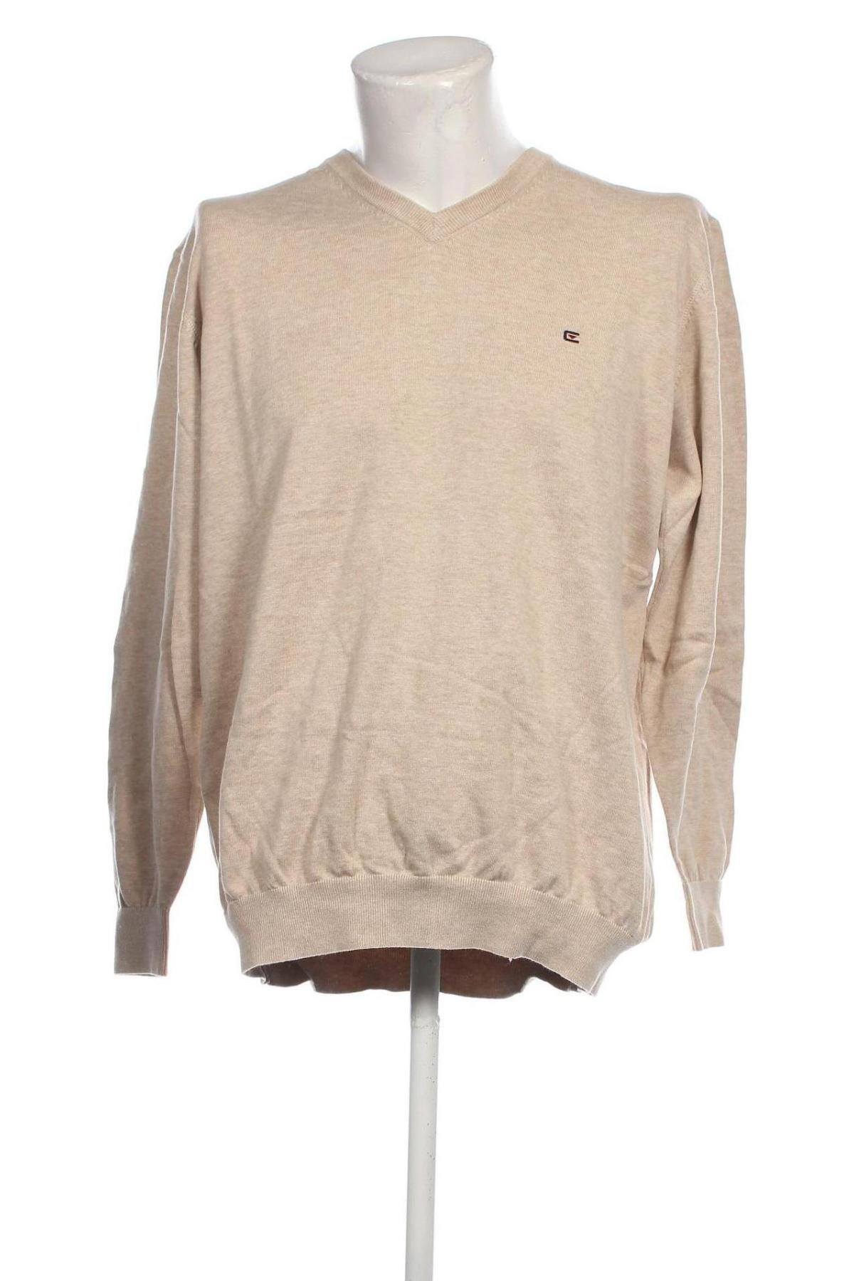 Мъжки пуловер Casa Moda, Размер XXL, Цвят Бежов, Цена 31,00 лв.