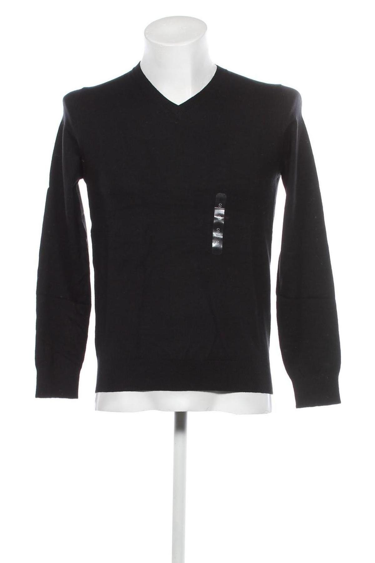 Мъжки пуловер Celio, Размер S, Цвят Черен, Цена 19,32 лв.