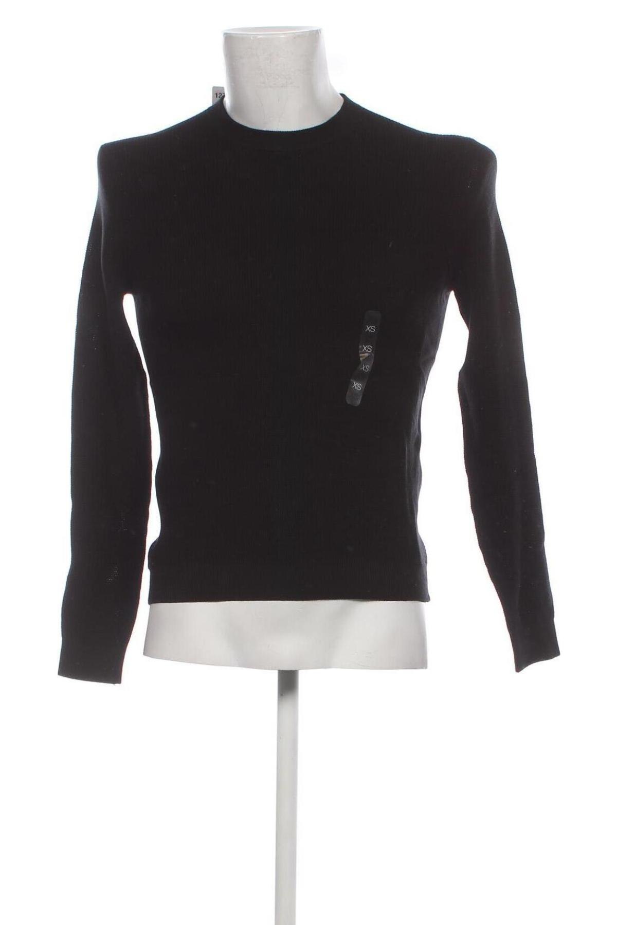 Мъжки пуловер Celio, Размер XS, Цвят Черен, Цена 20,24 лв.