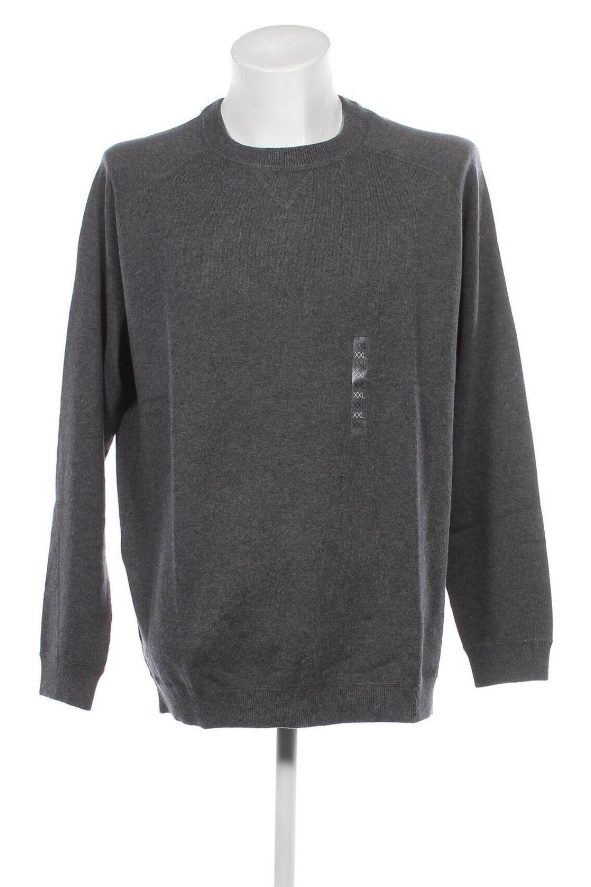 Мъжки пуловер Celio, Размер XXL, Цвят Сив, Цена 21,62 лв.