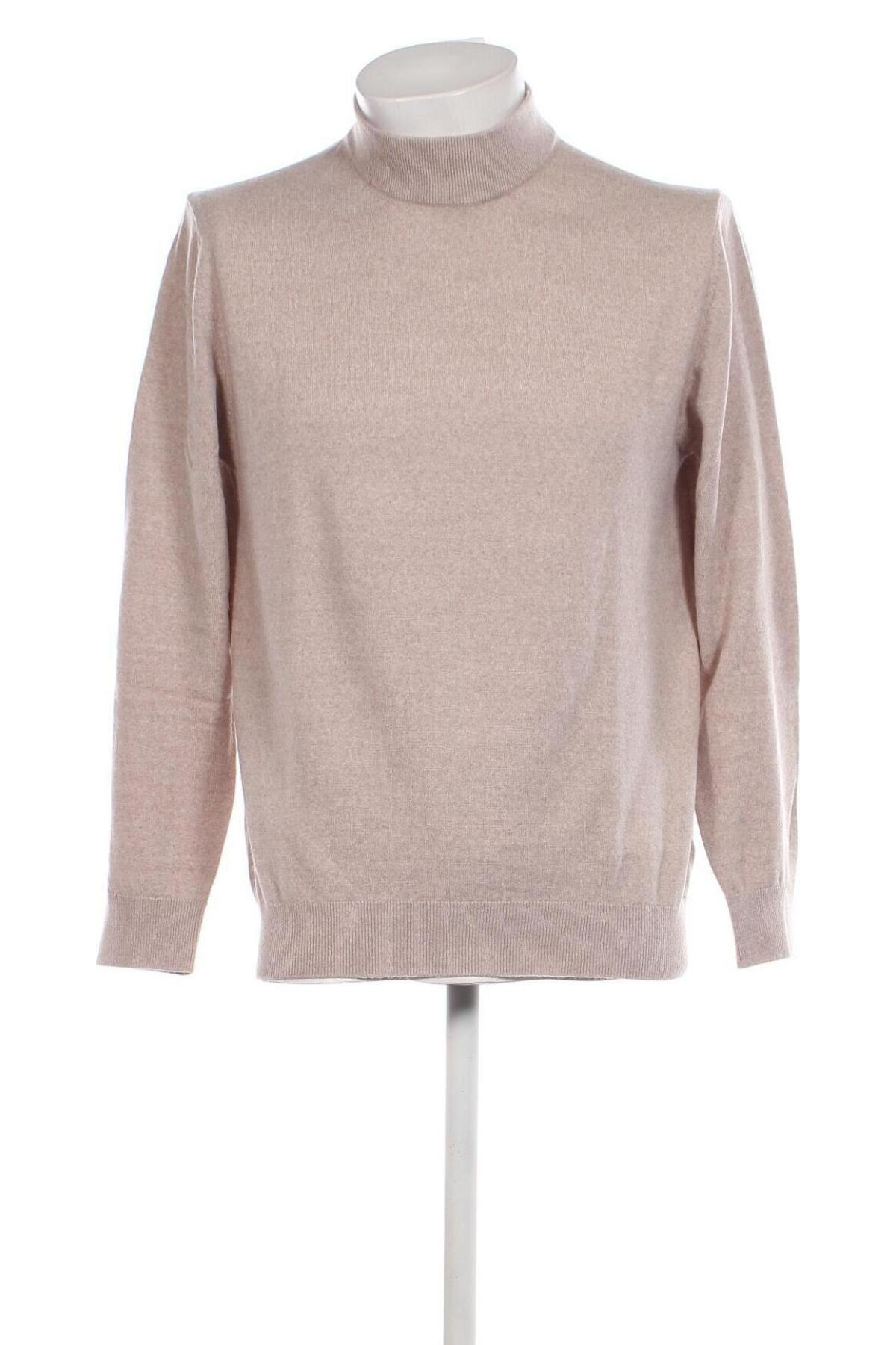 Мъжки пуловер Christian Berg, Размер XL, Цвят Бежов, Цена 22,17 лв.