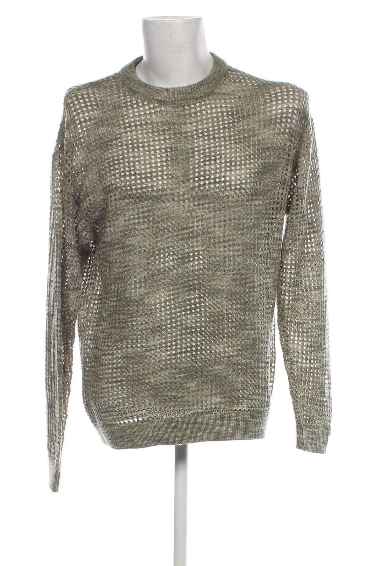 Мъжки пуловер Core By Jack & Jones, Размер L, Цвят Зелен, Цена 32,34 лв.