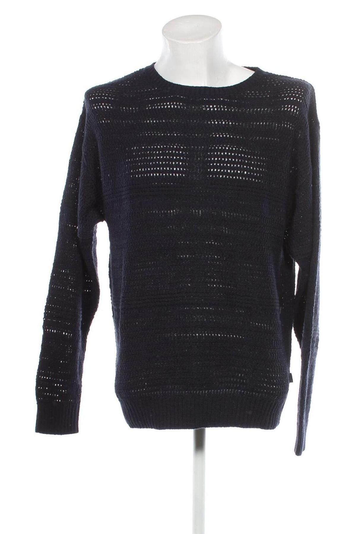 Ανδρικό πουλόβερ Core By Jack & Jones, Μέγεθος L, Χρώμα Μπλέ, Τιμή 9,13 €