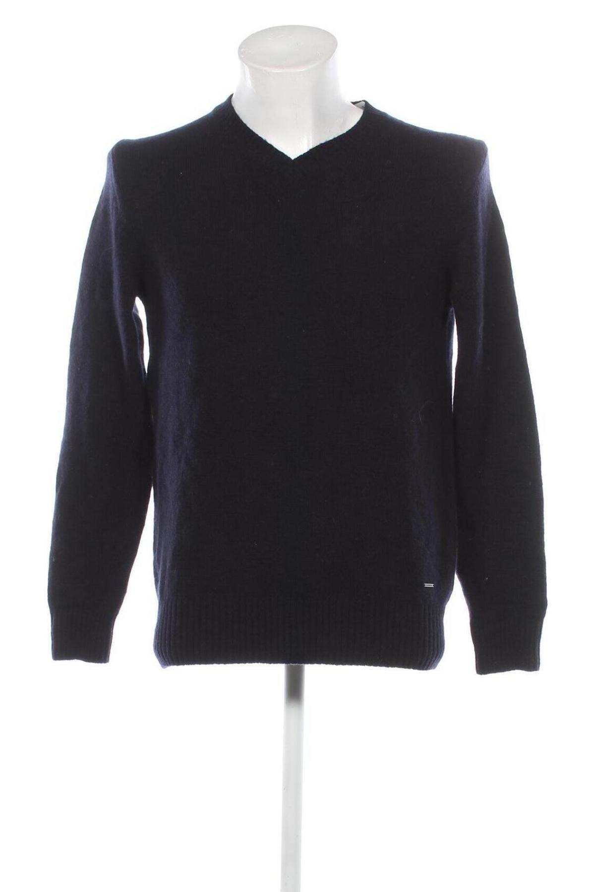 Ανδρικό πουλόβερ Cottonfield, Μέγεθος L, Χρώμα Μπλέ, Τιμή 6,64 €