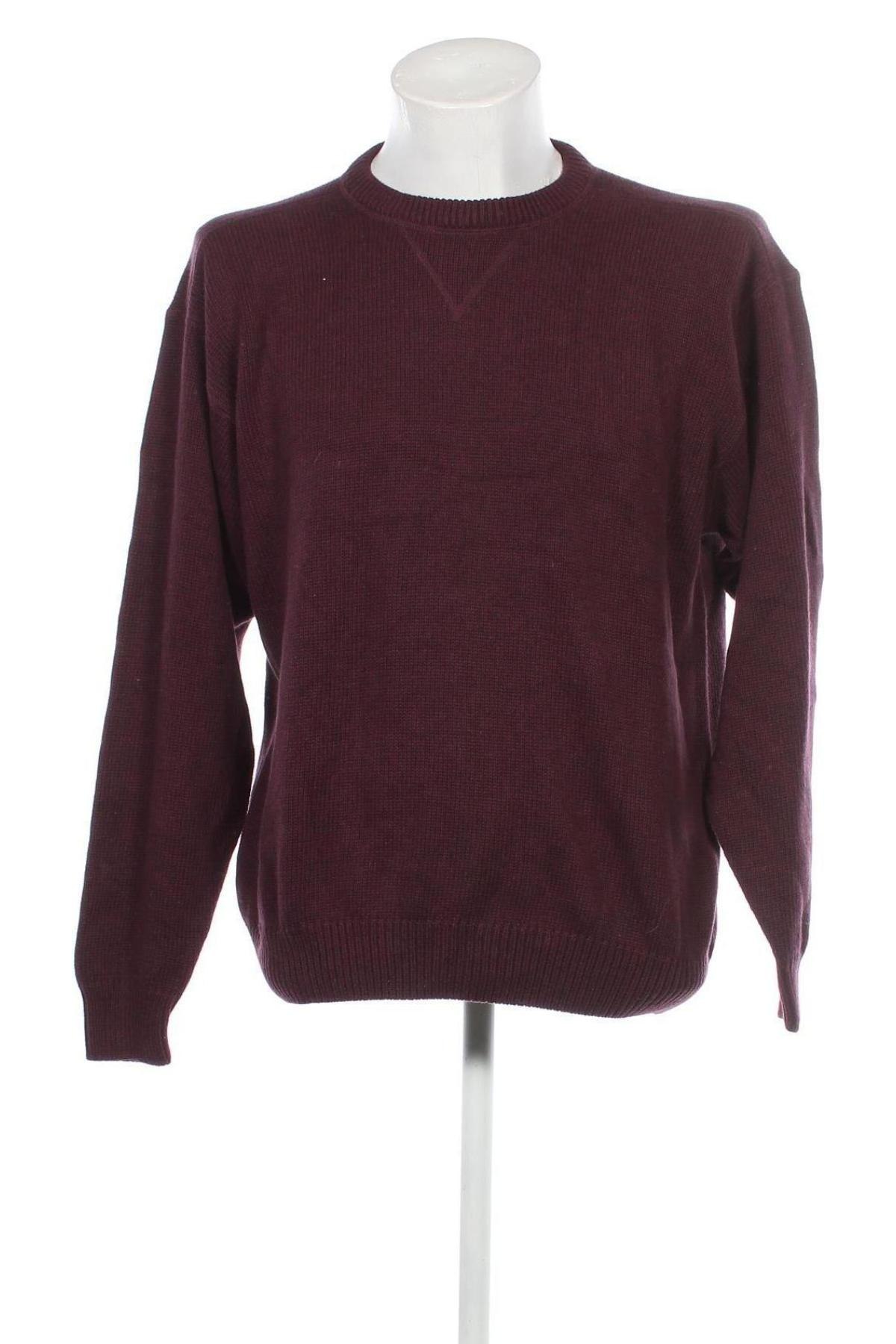 Мъжки пуловер Croft & Barrow, Размер L, Цвят Червен, Цена 12,18 лв.