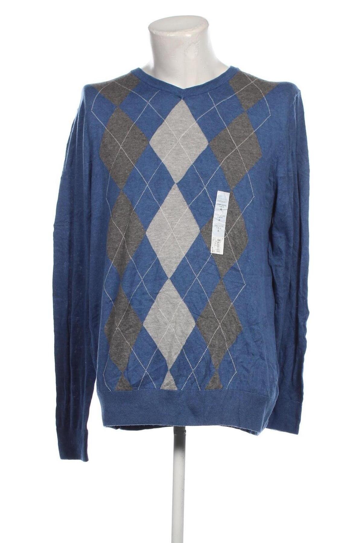 Pánsky sveter  Croft & Barrow, Veľkosť XL, Farba Modrá, Cena  8,22 €