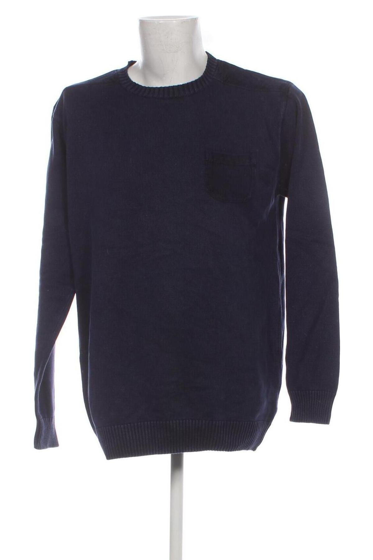Ανδρικό πουλόβερ Diversi, Μέγεθος XXL, Χρώμα Μπλέ, Τιμή 9,46 €