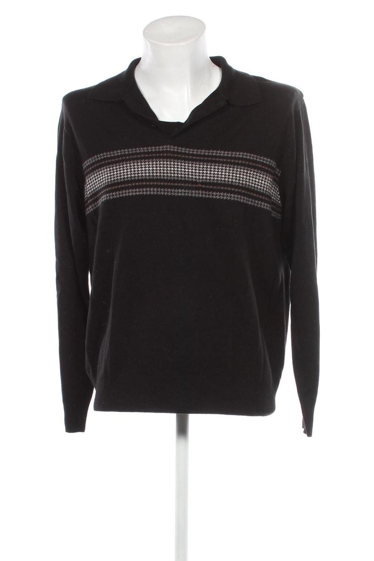 Мъжки пуловер Dockers, Размер L, Цвят Черен, Цена 27,90 лв.