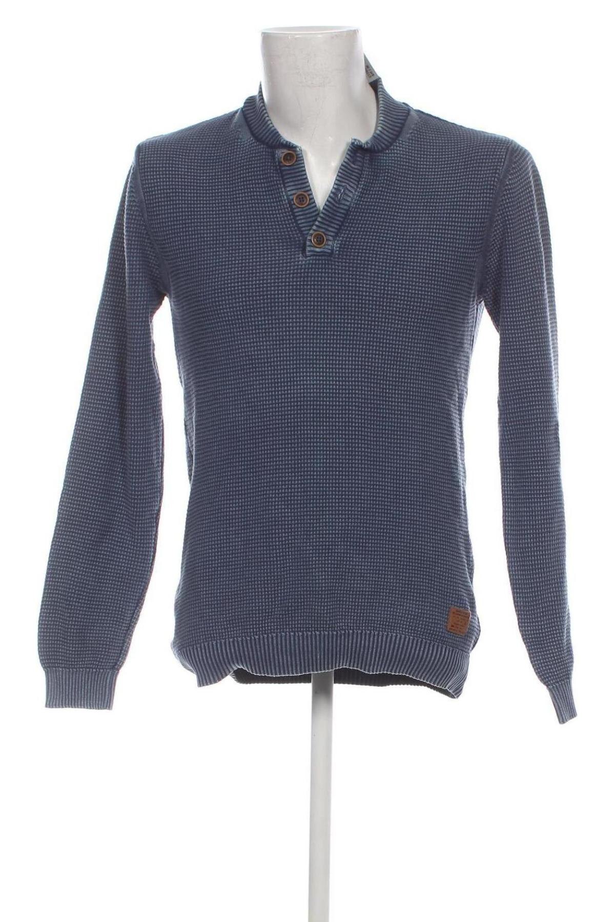 Мъжки пуловер Edc By Esprit, Размер L, Цвят Син, Цена 18,36 лв.