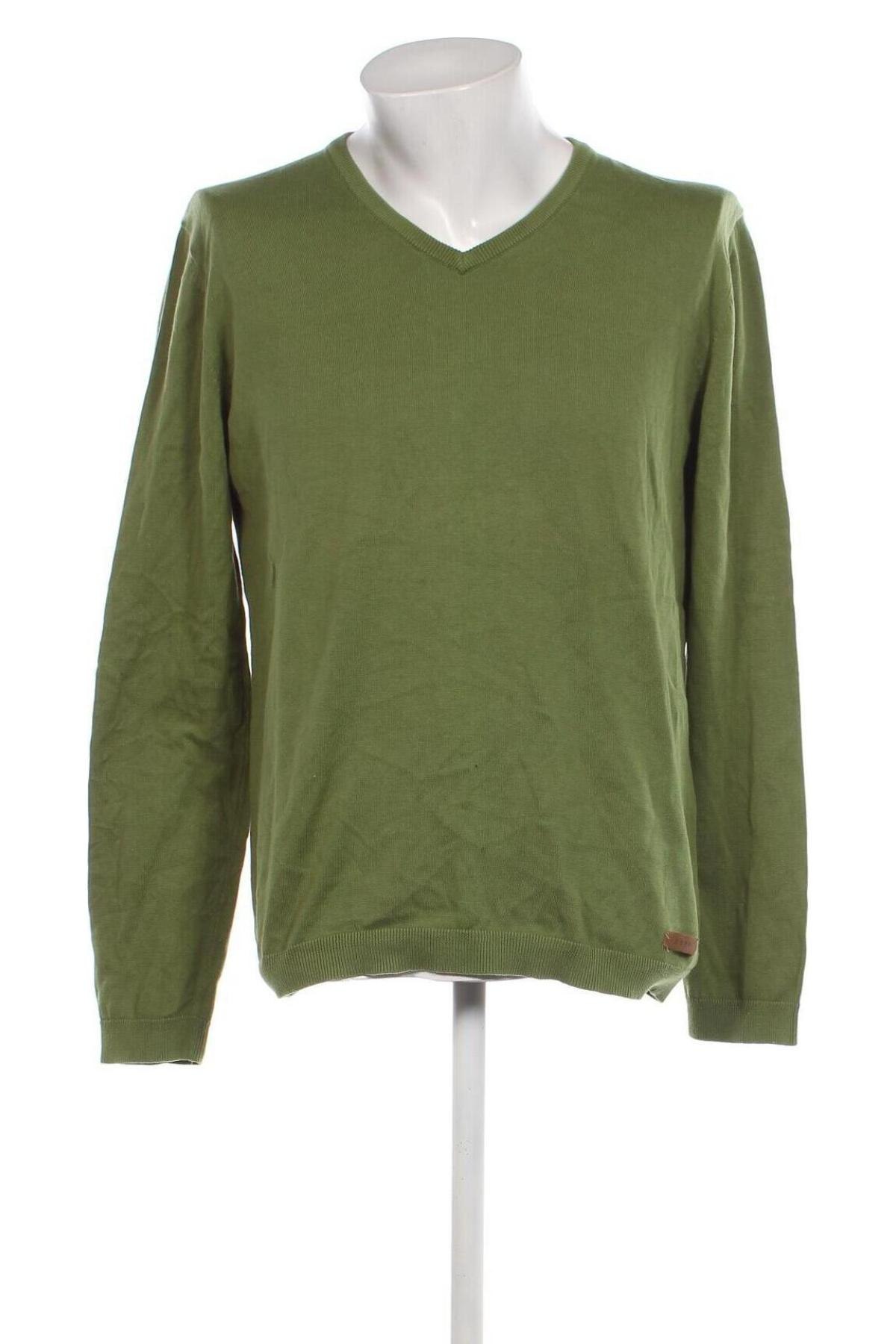 Ανδρικό πουλόβερ Esprit, Μέγεθος L, Χρώμα Πράσινο, Τιμή 10,73 €