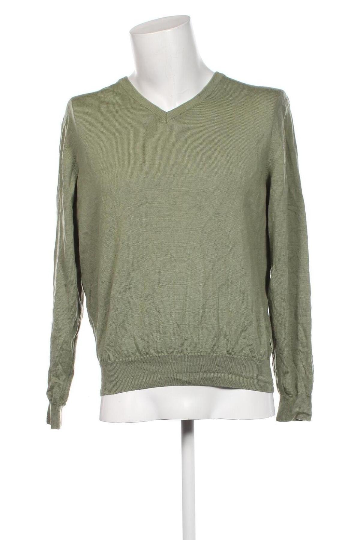 Мъжки пуловер Falke, Размер M, Цвят Зелен, Цена 40,30 лв.