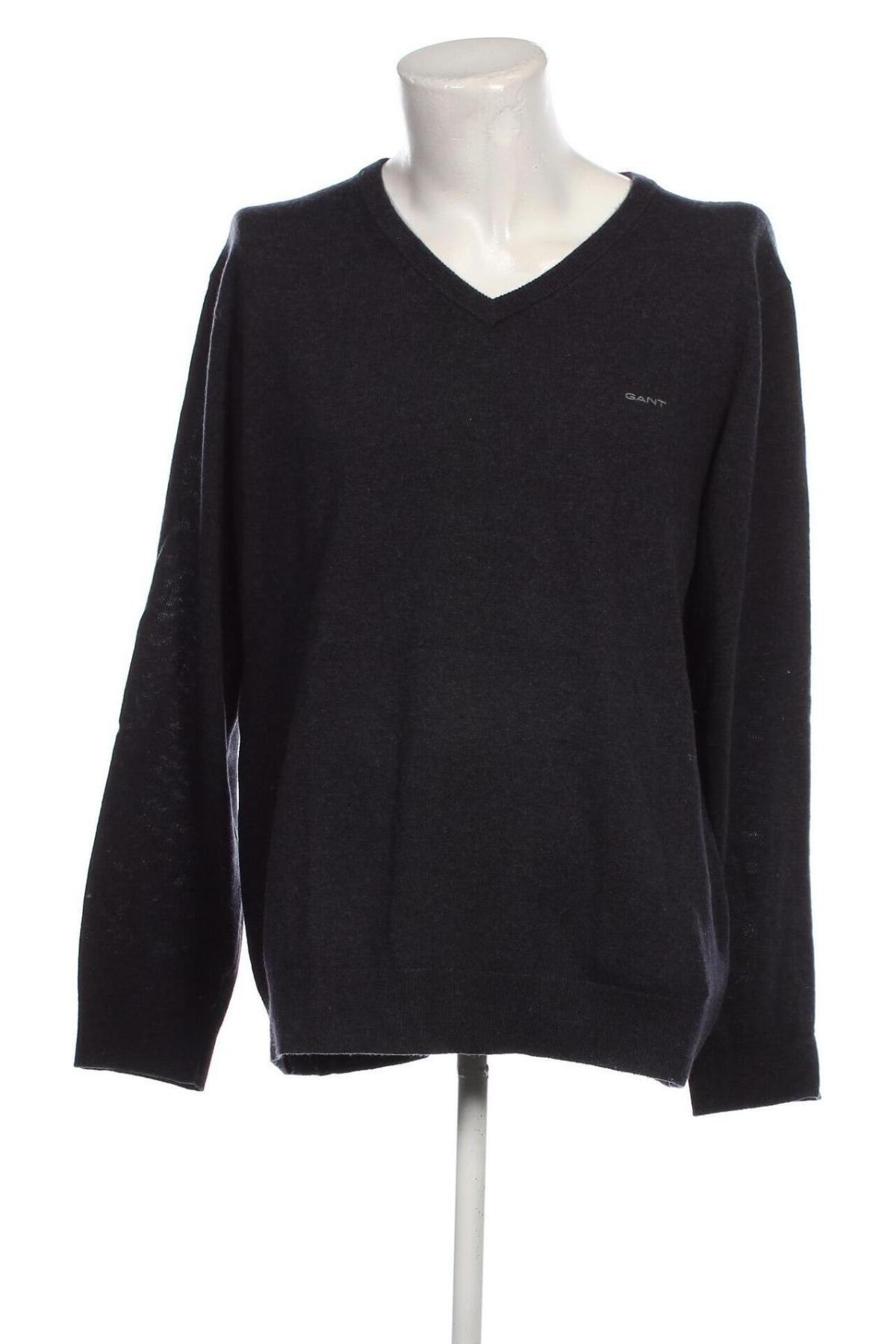 Herrenpullover Gant, Größe XXL, Farbe Blau, Preis 52,58 €