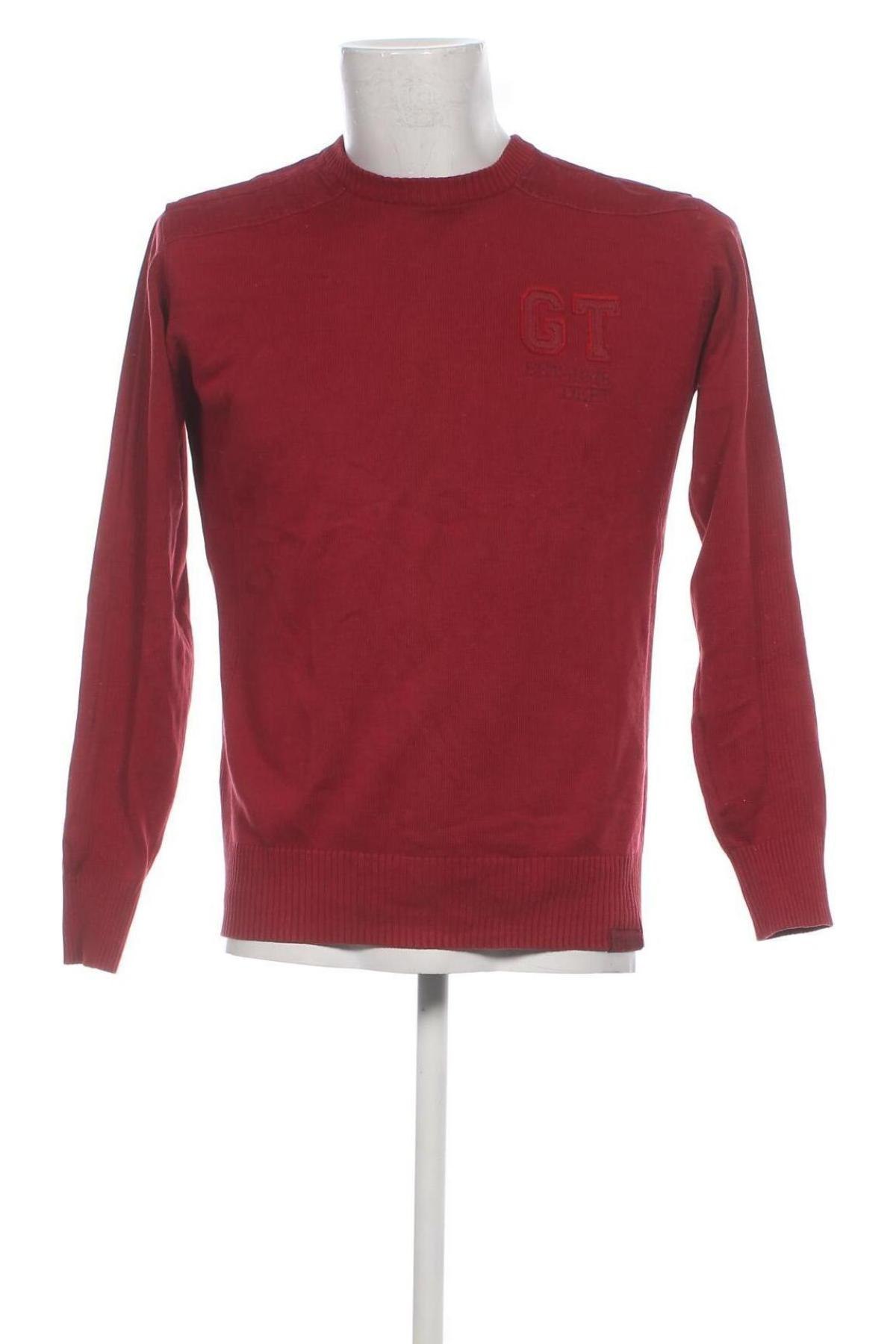 Мъжки пуловер Gin Tonic, Размер M, Цвят Червен, Цена 11,90 лв.